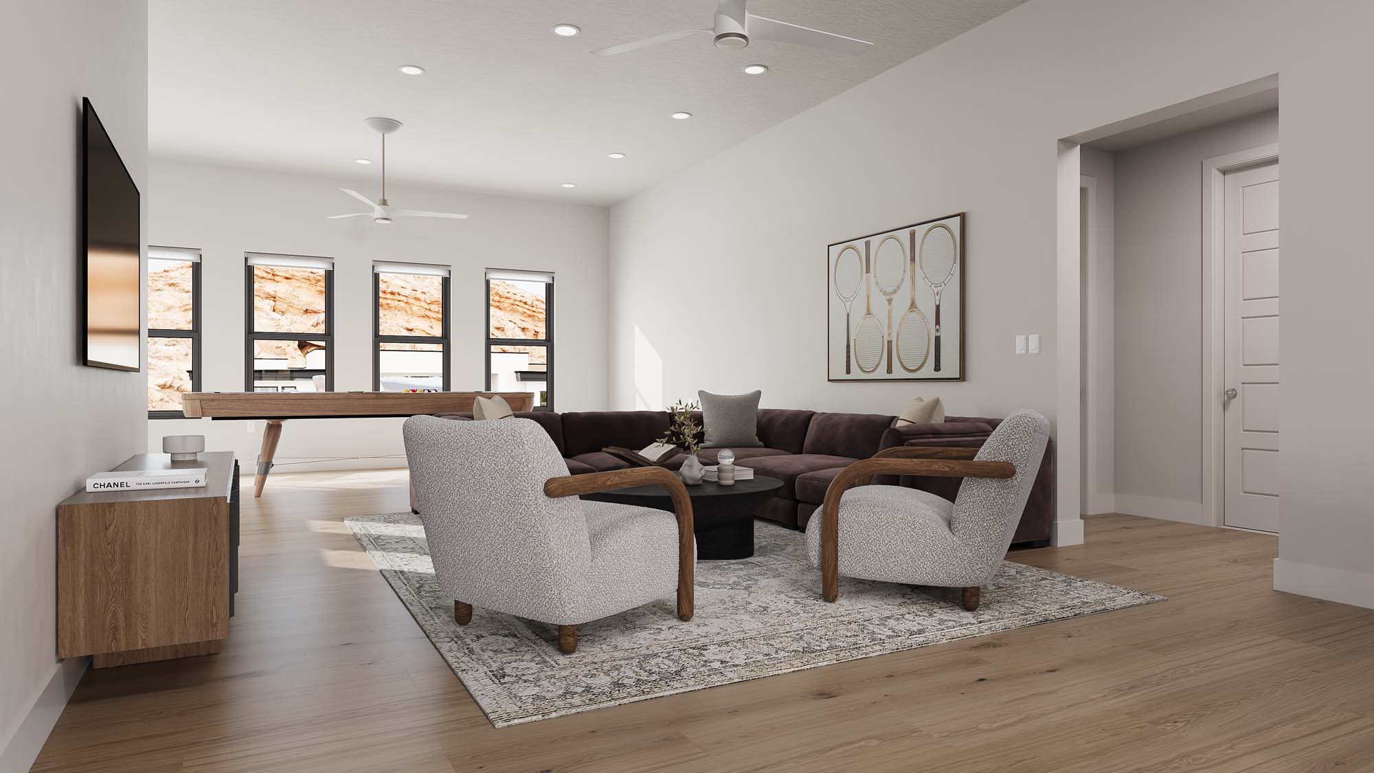 Family Room | Torrey Pines at THE CLUB in Washington, UT by Cole West