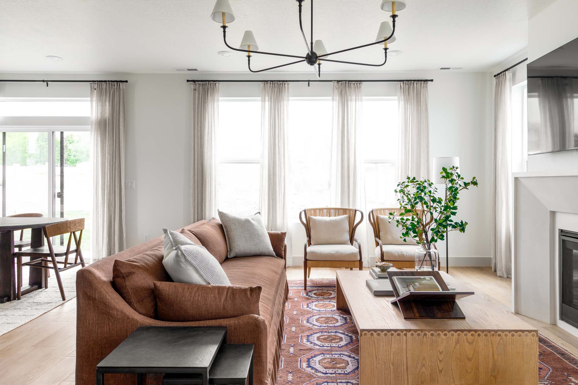 Family Room | Swiss 3 at theAudrey in Woods Cross, UT by Cole West
