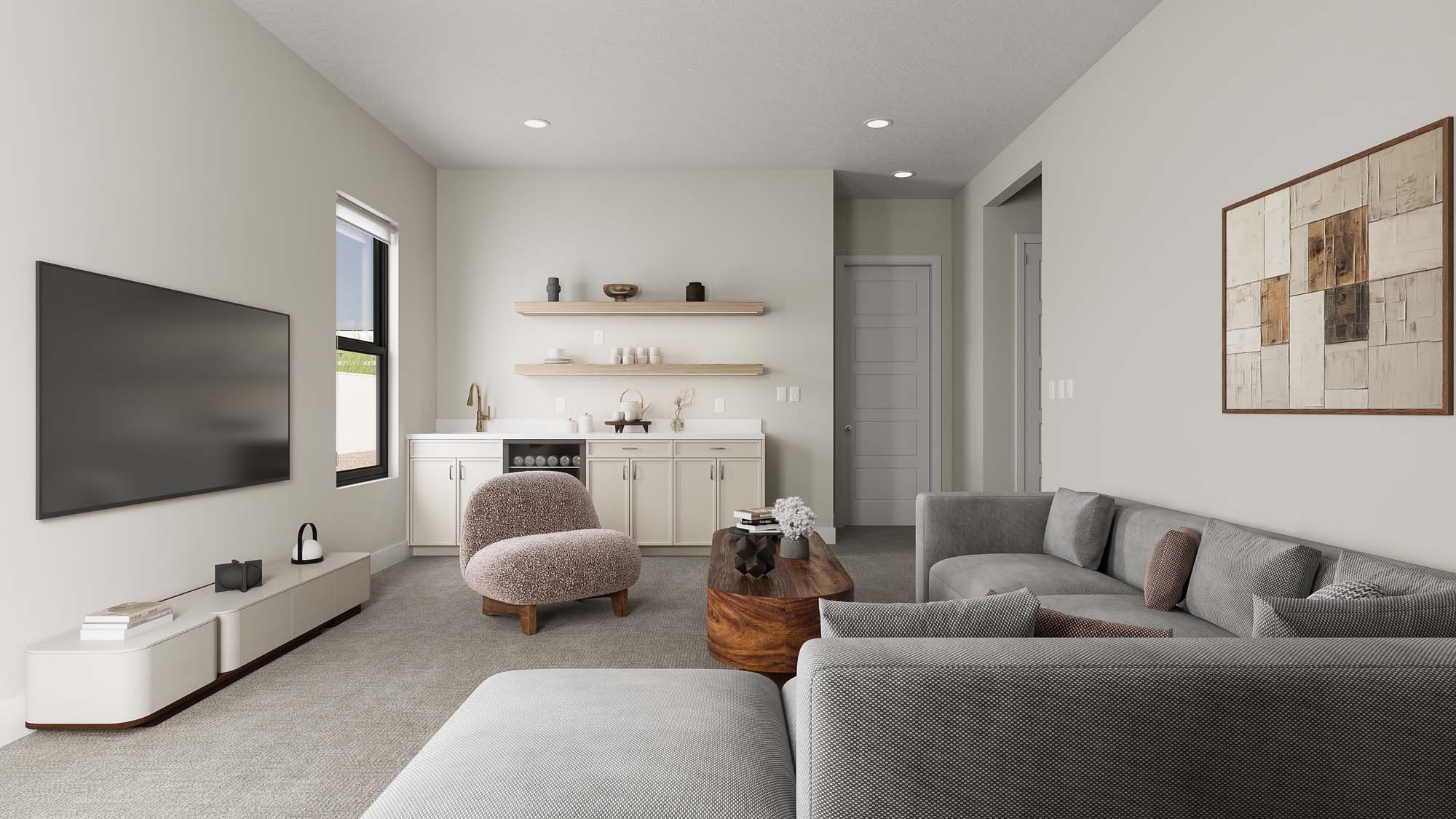 Family Room | Millbrook at THE CLUB in Washington, UT by Cole West