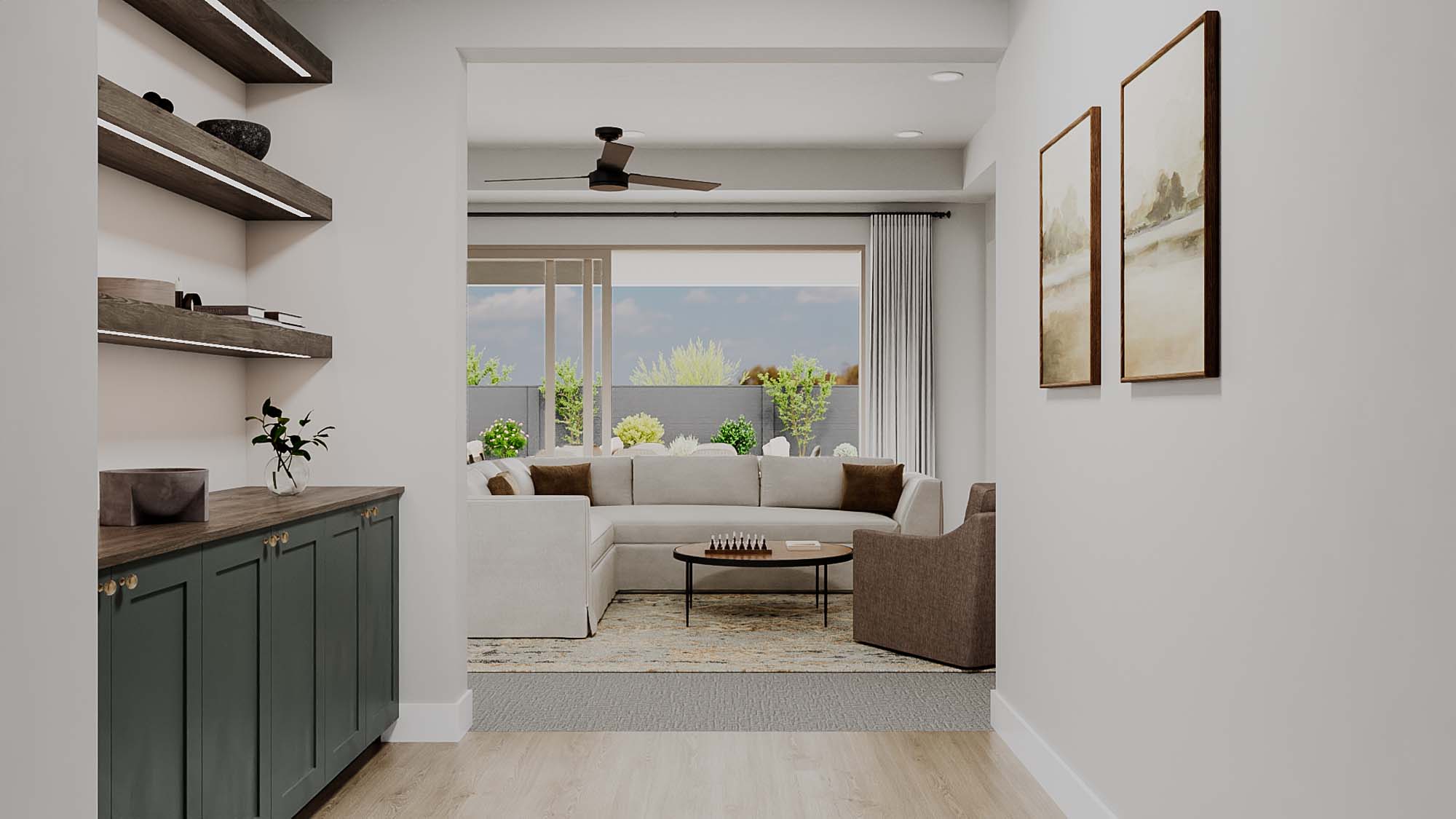 Foyer | Mesa II at CIELO in Washington, UT by Cole West