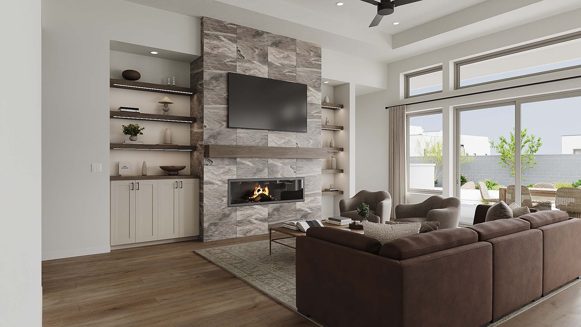 Great Room | Everest at CIELO in Washington, UT by Cole West