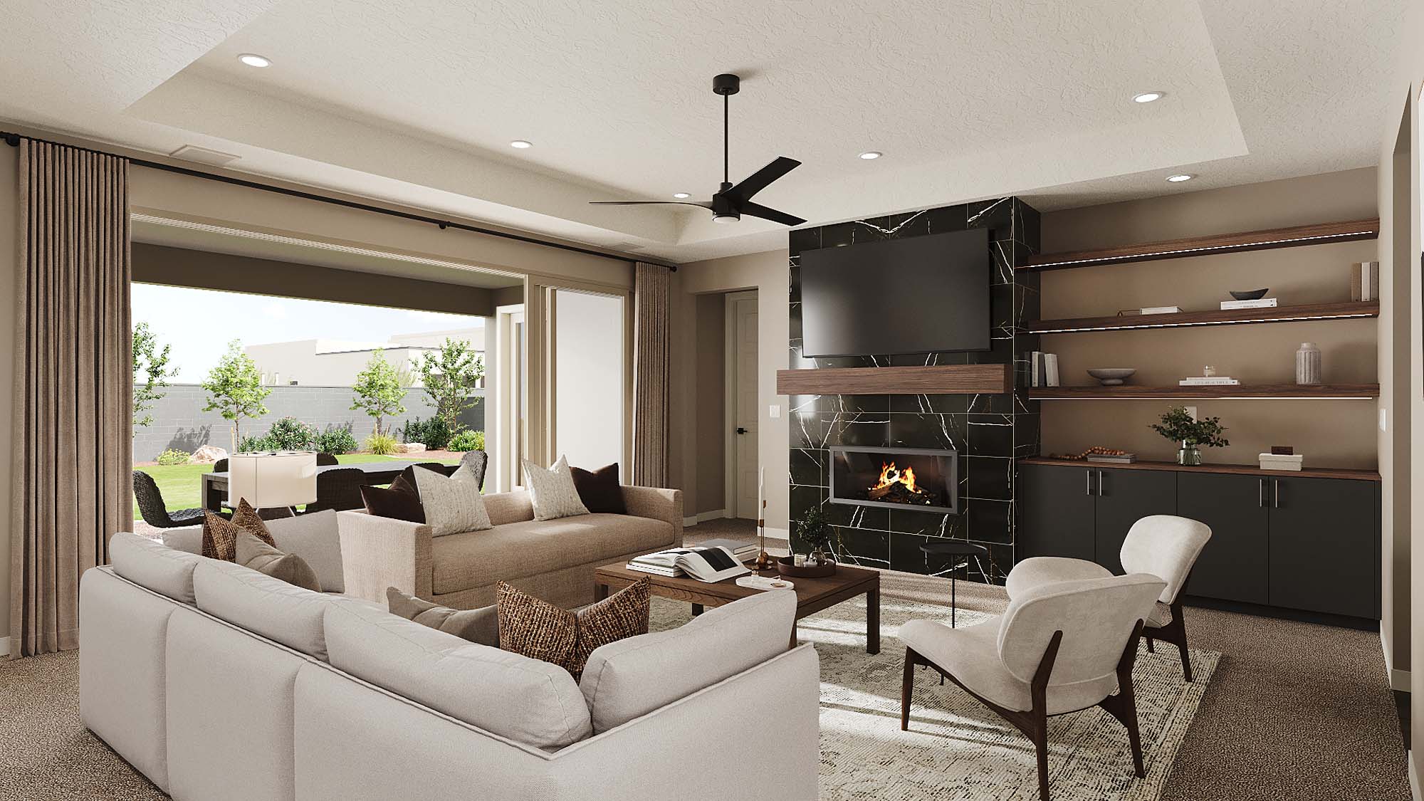 Great Room | Atlas II at CIELO in Washington, UT by Cole West
