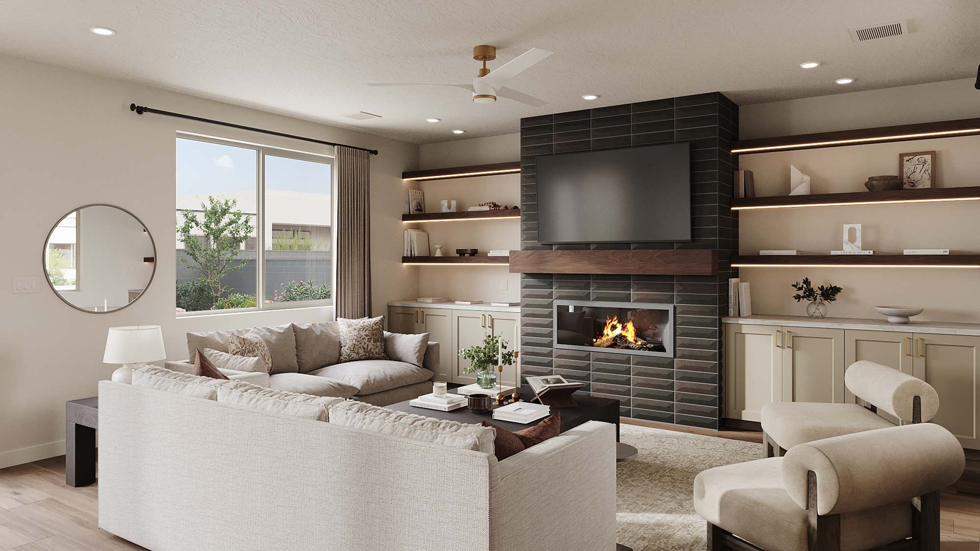 Great Room | Mojave II at CIELO in Washington, UT by Cole West