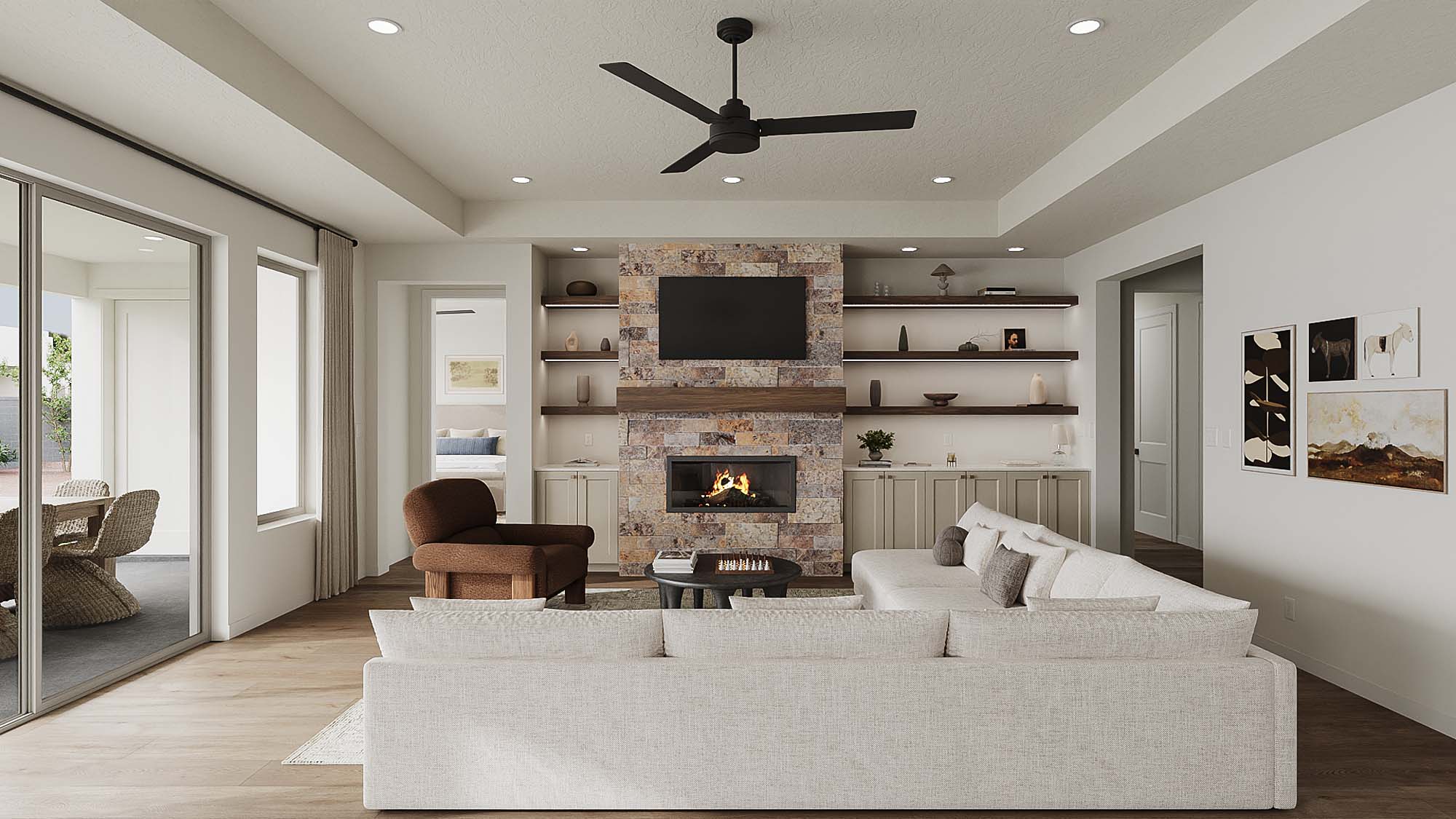 Great Room | Orion II at CIELO in Washington, UT by Cole West