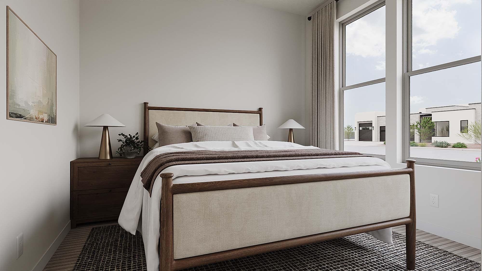 Guest Bedroom | Orion II at CIELO in Washington, UT by Cole West