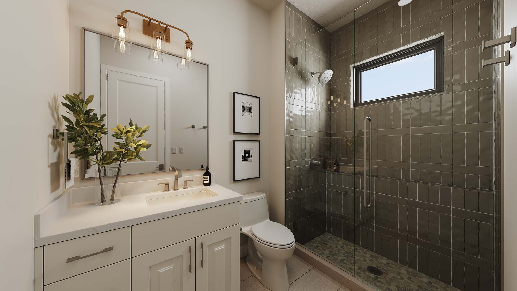 Guest Suite Bathroom | Augusta at THE CLUB in Washington, UT by Cole West
