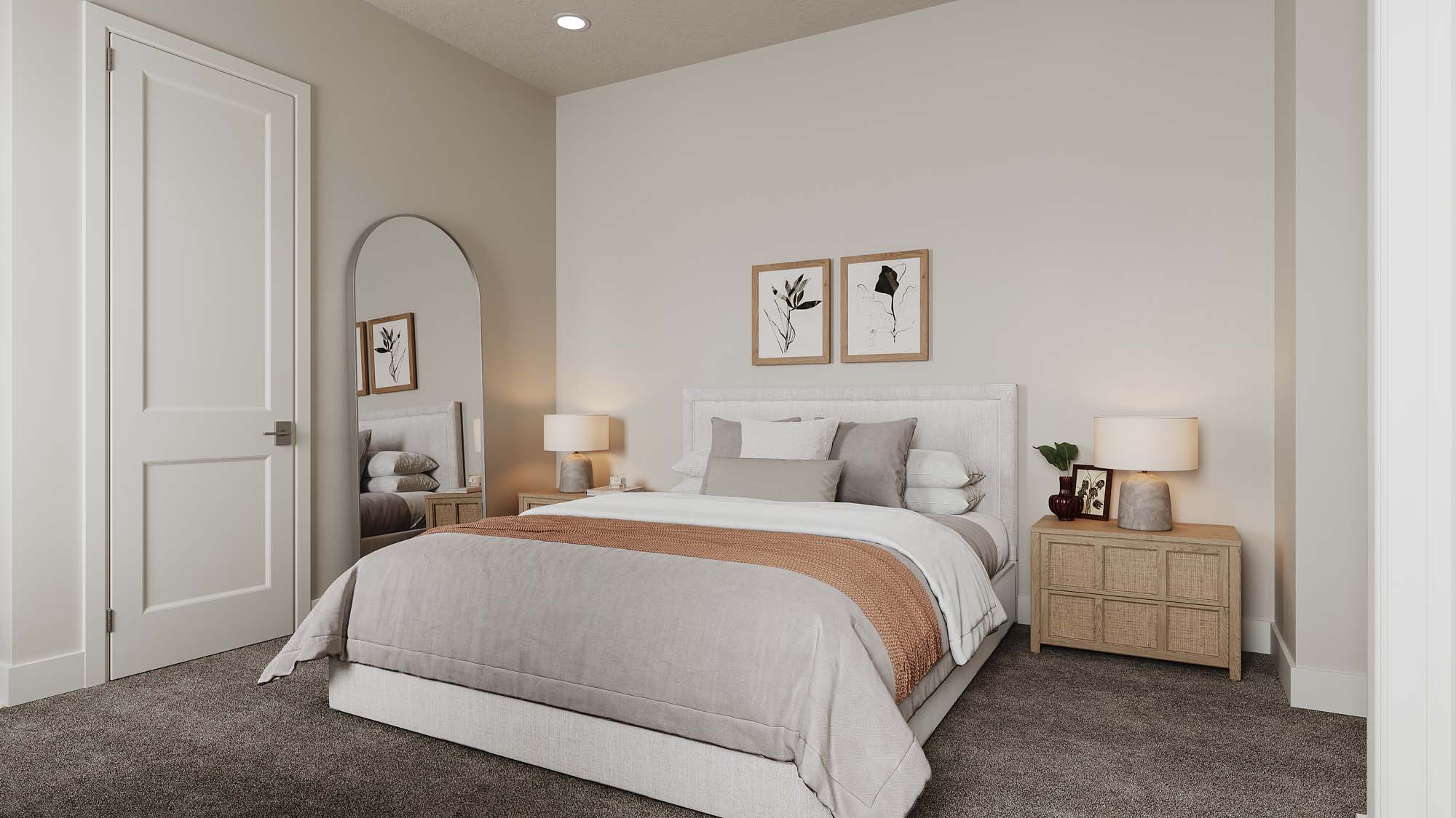 Guest Suite Bedroom | Augusta at THE CLUB in Washington, UT by Cole West