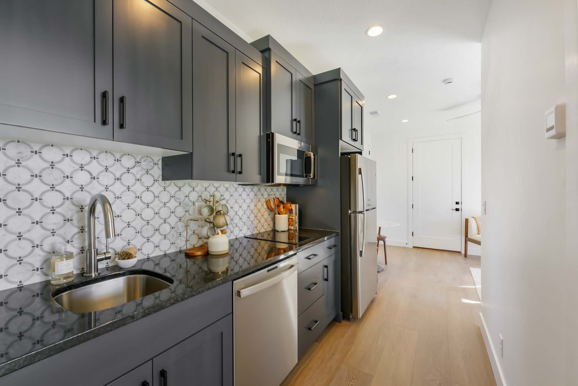 Guest Suite Kitchen | Mesa at SOLIS in Washington, UT by Cole West