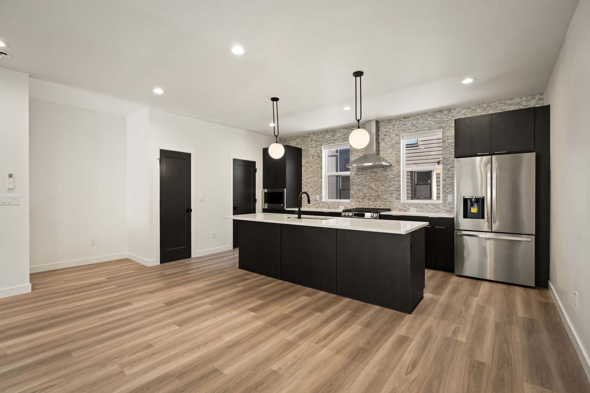 Dining Room & Kitchen | Type C at theMONROE in Millcreek, UT by Cole West