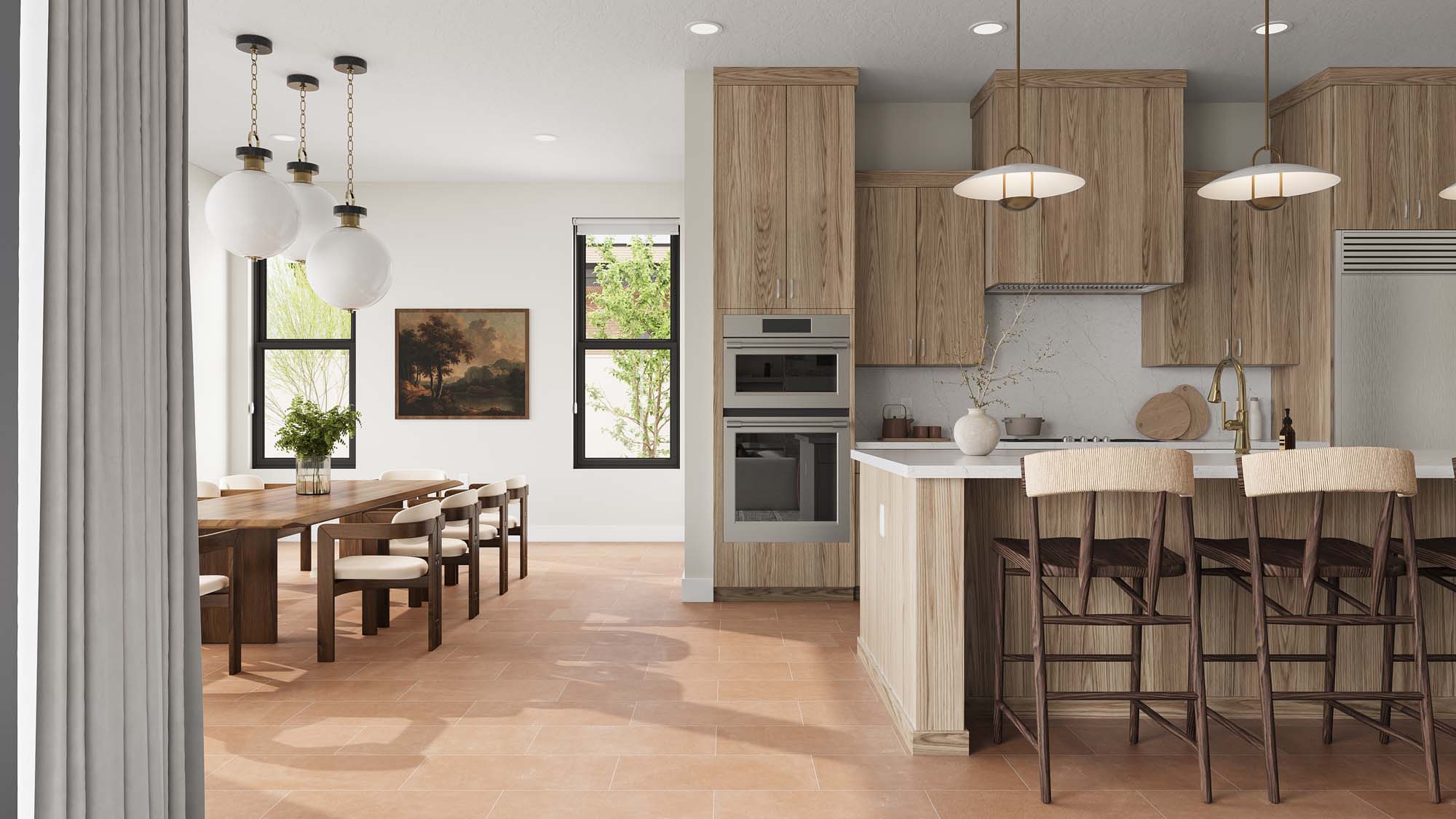 Kitchen & Dining Room | Millbrook at THE CLUB in Washington, UT by Cole West
