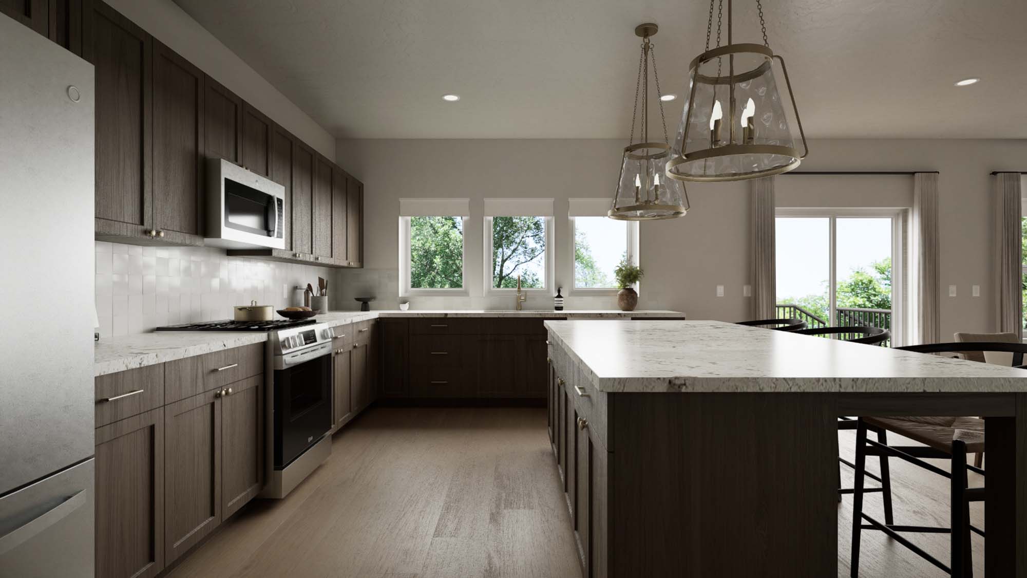 Kitchen | Slate III at SaltRock in Syracuse, UT by Cole West