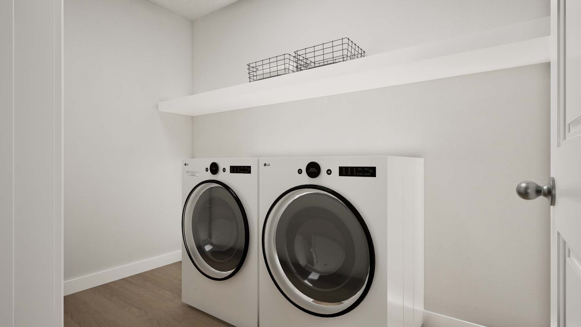 Laundry Room | Quartz II at SaltRock in Syracuse, UT by Cole West