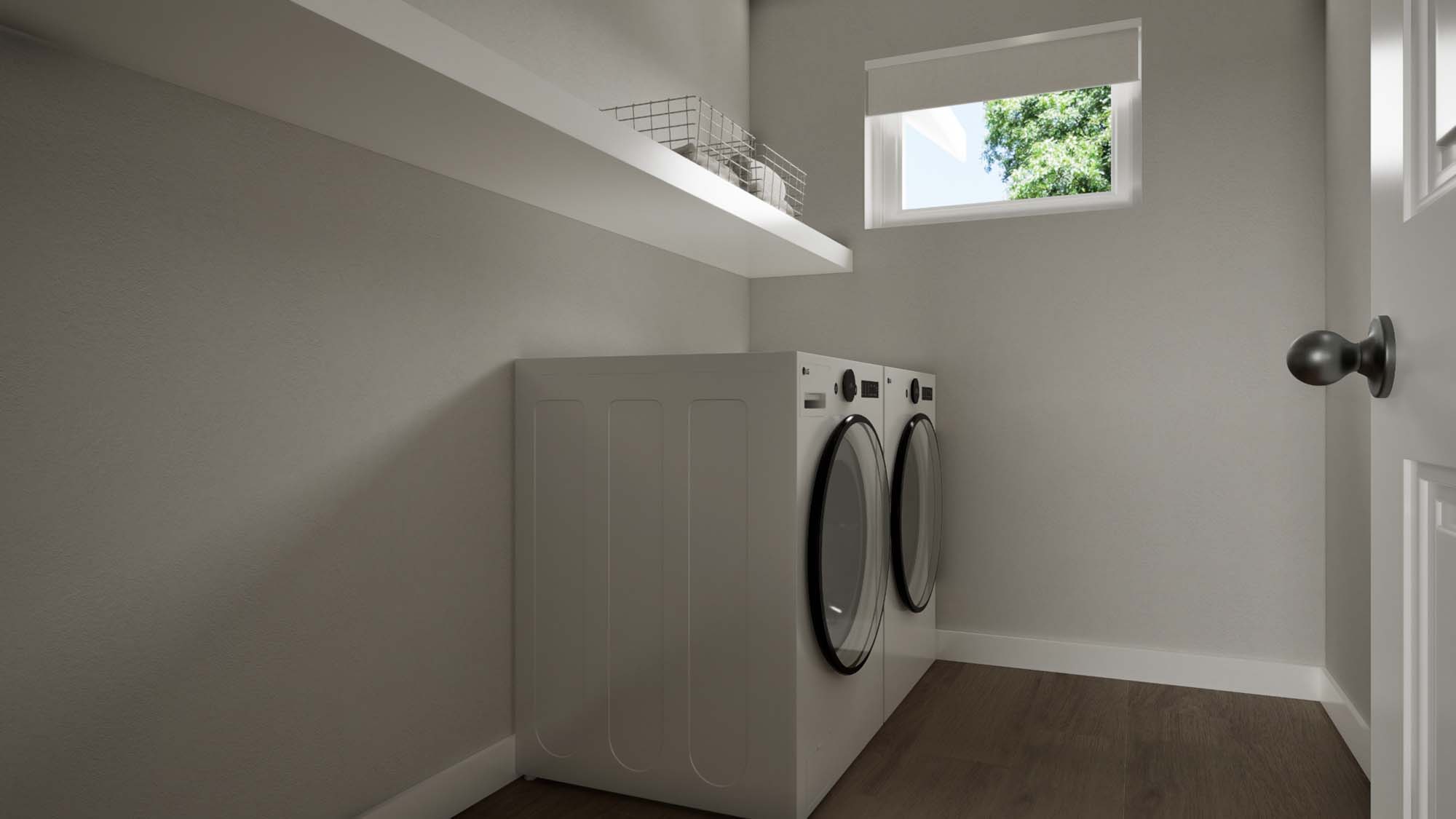 Laundry Room | Slate II at SaltRock in Syracuse, UT by Cole West