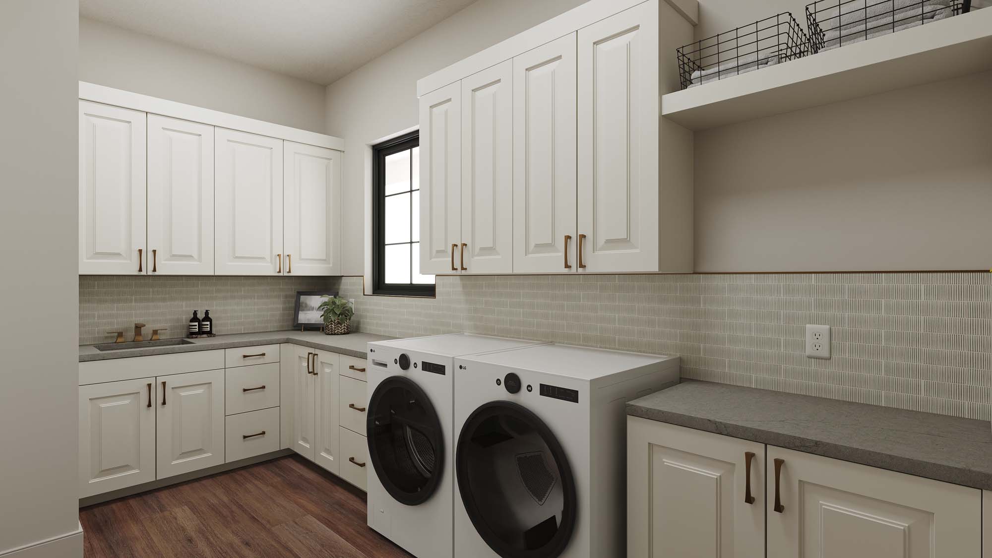 Laundry Room | Pinehurst at THE CLUB in Washington, UT by Cole West