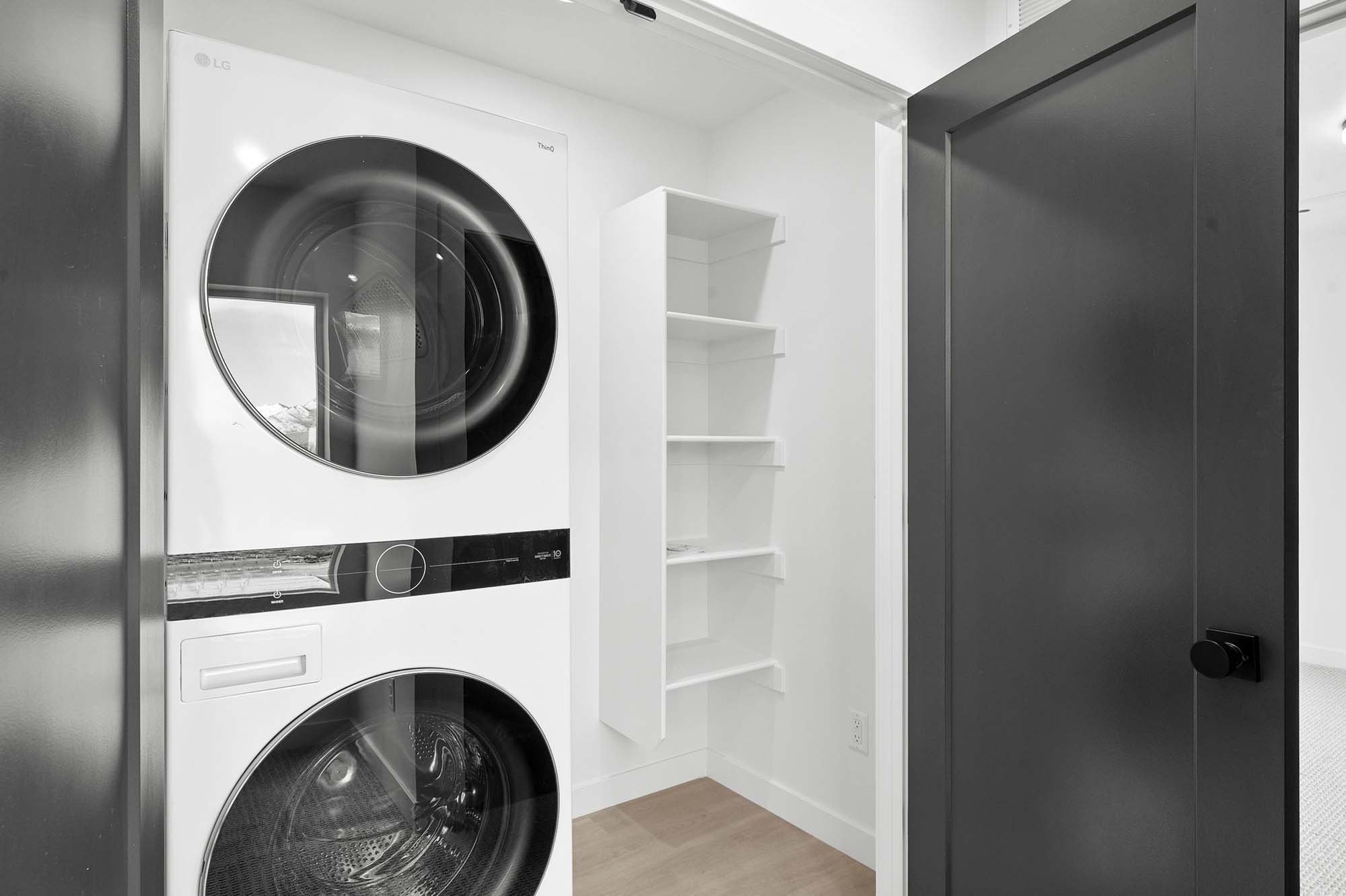 Laundry Room | Type A2 at theMONROE in Millcreek, UT by Cole West
