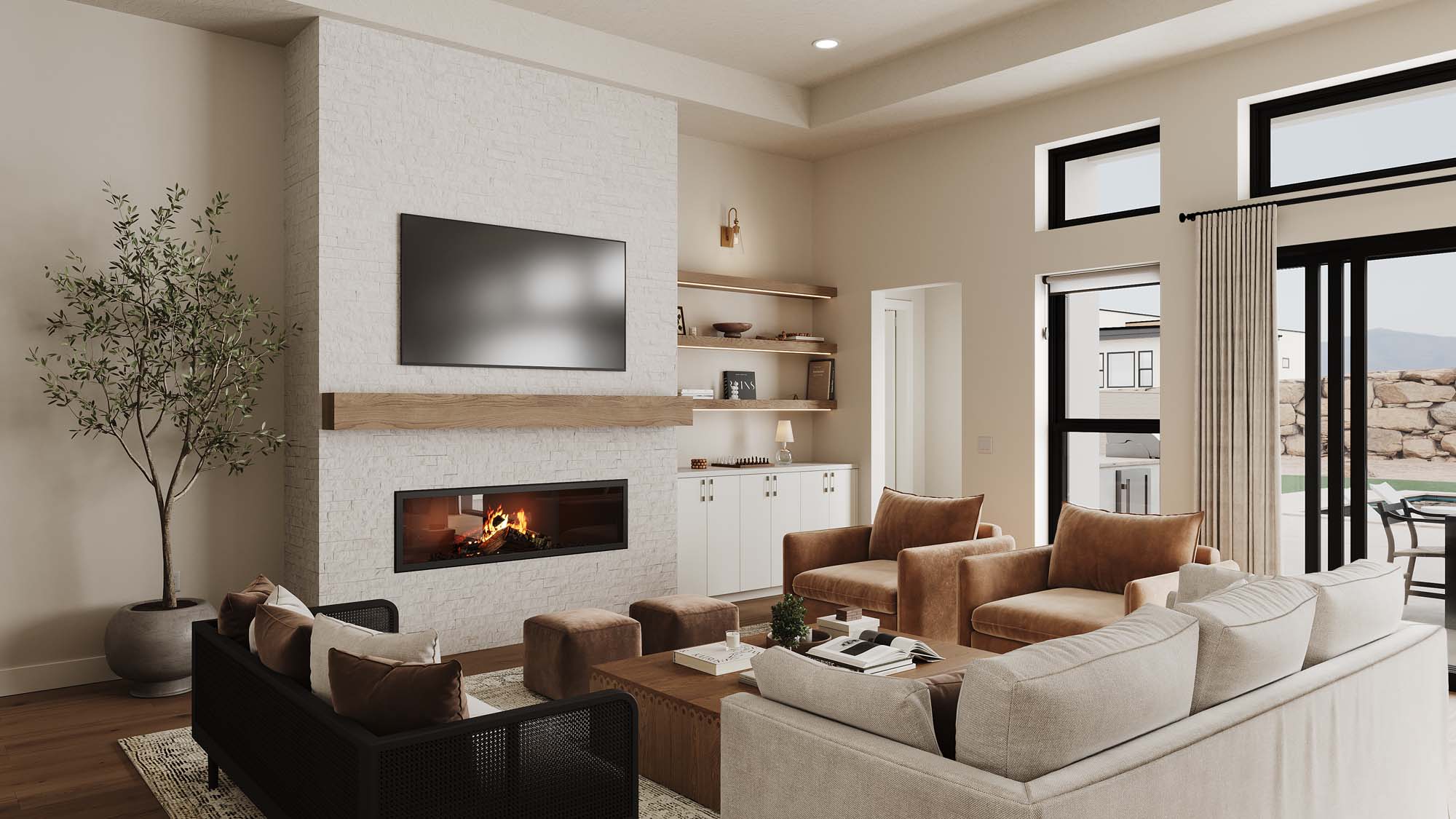 Living Room | Augusta at THE CLUB in Washington, UT by Cole West