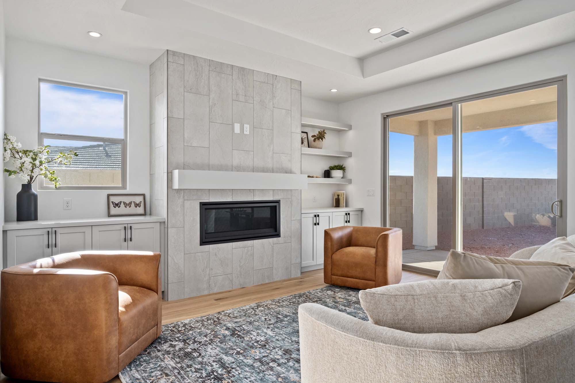Living Room | Highland at SOLIS in Washington, UT by Cole West