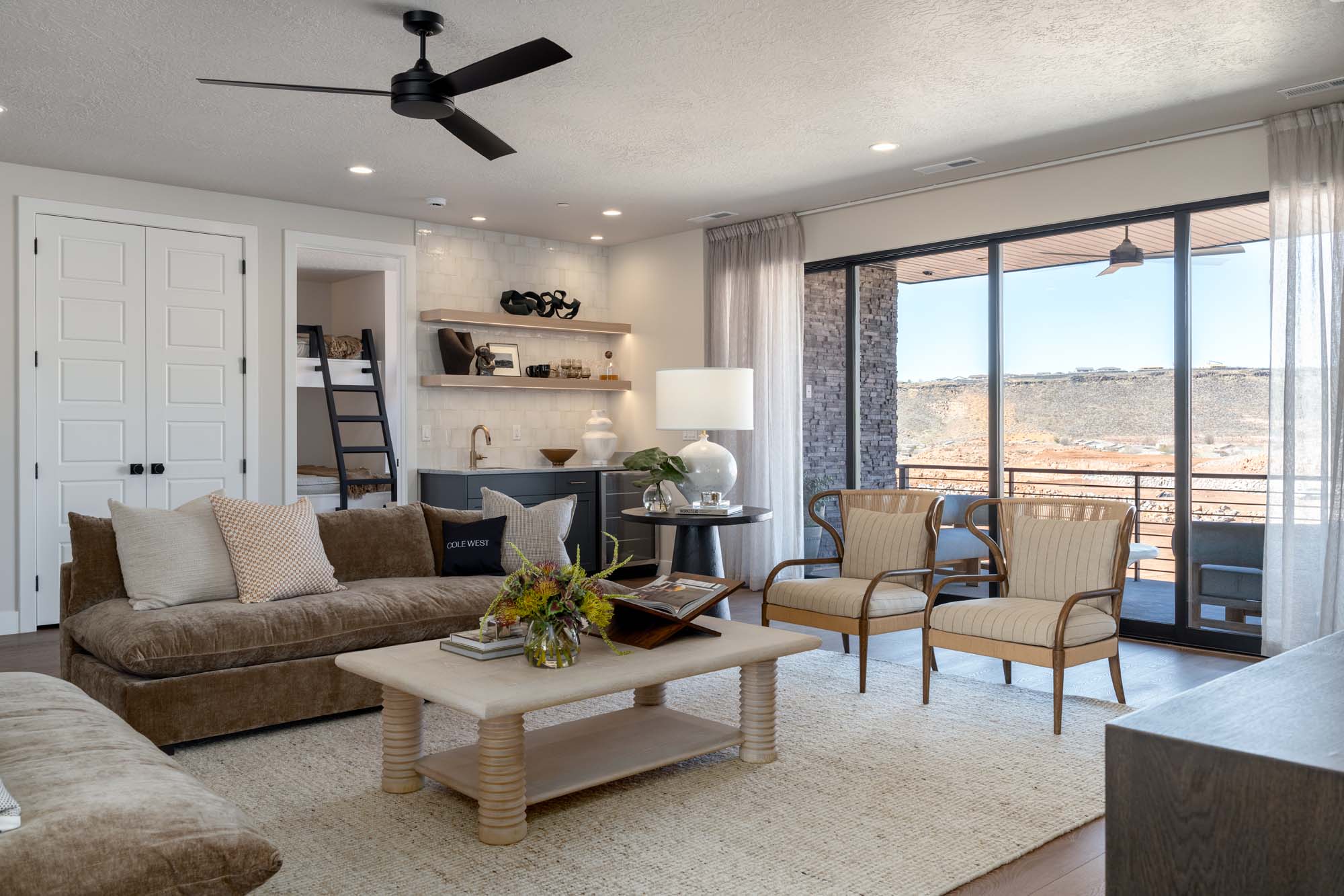 Living Room | Trinidad at ISLE in Washington, UT by Cole West