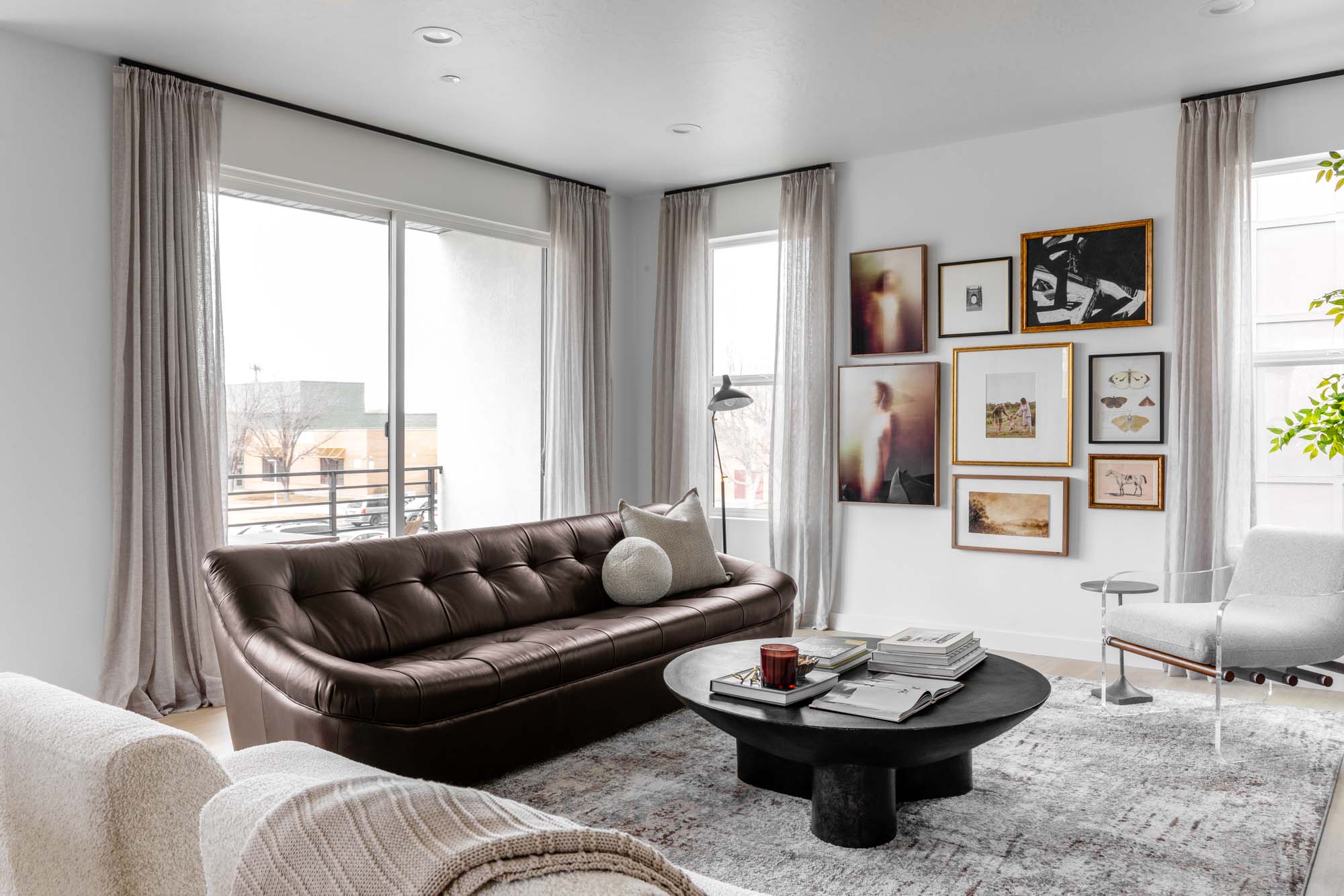 Living Room | Type A2 at theMONROE in Millcreek, UT by Cole West