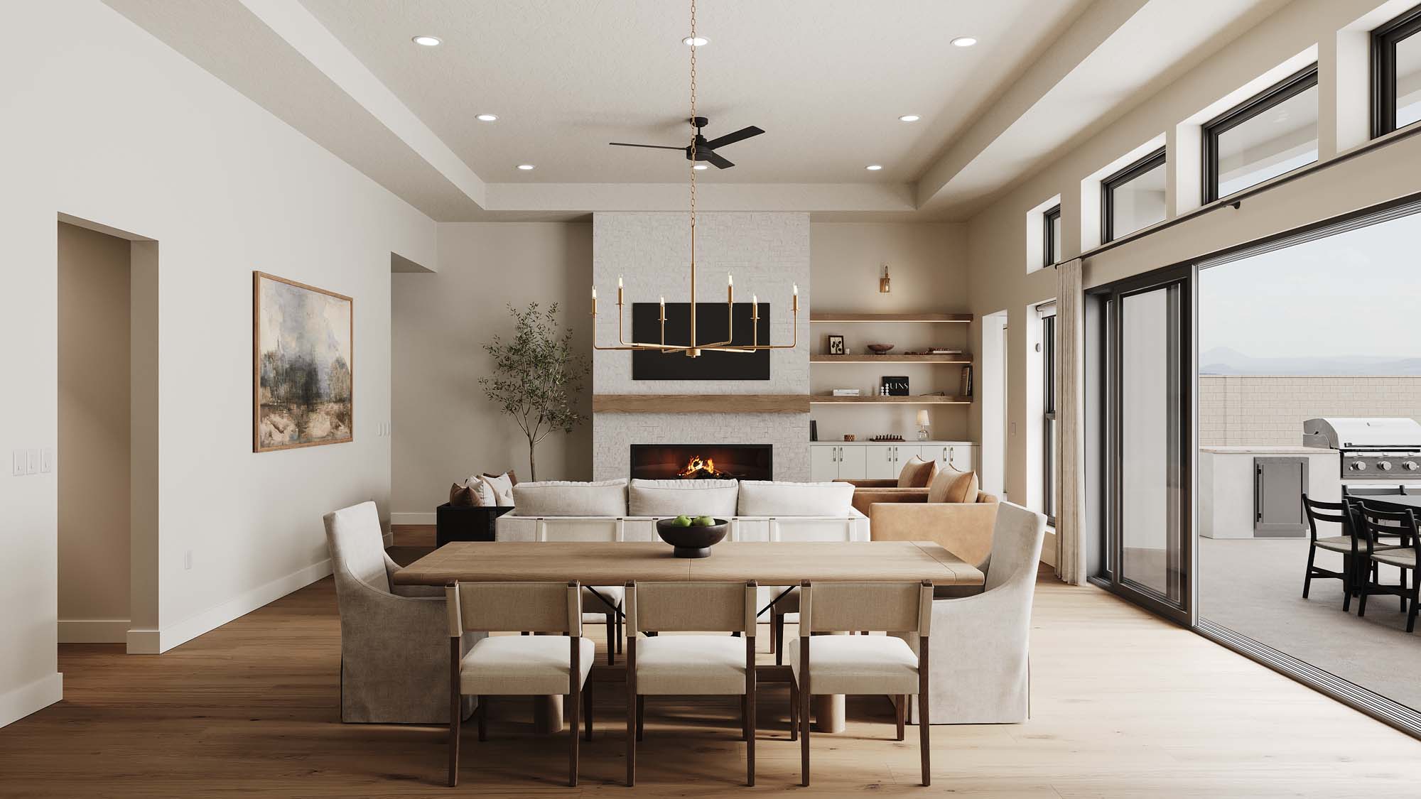 Living Room | Augusta at THE CLUB in Washington, UT by Cole West