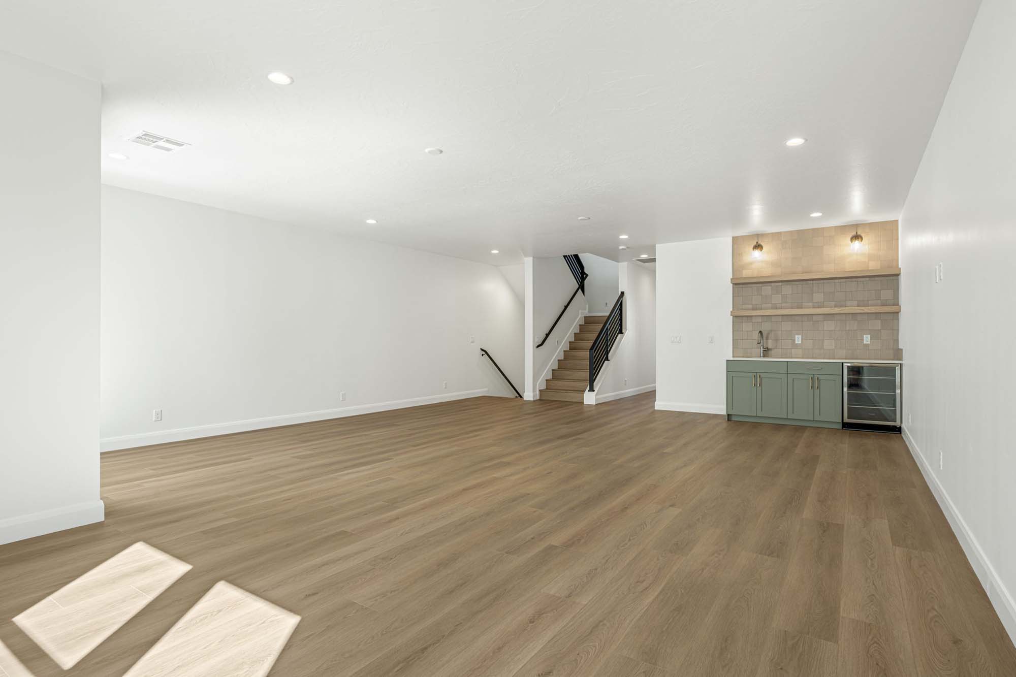 Rec Room & Wet Bar | Monterey at SUNSET SERIES at DESERT COLOR in St. George, UT by Cole West