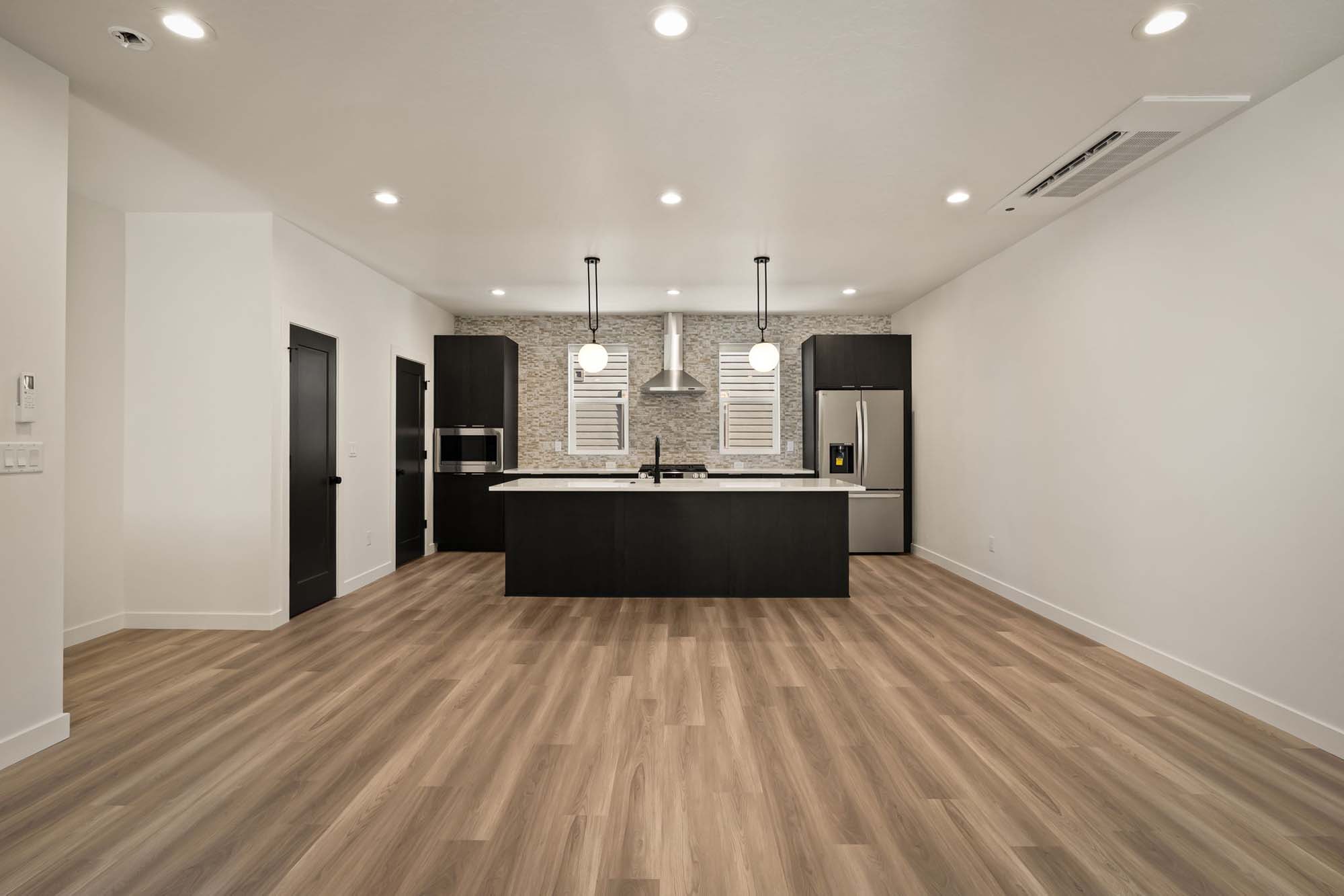 Living Room & Dining Room | Type C at theMONROE in Millcreek, UT by Cole West