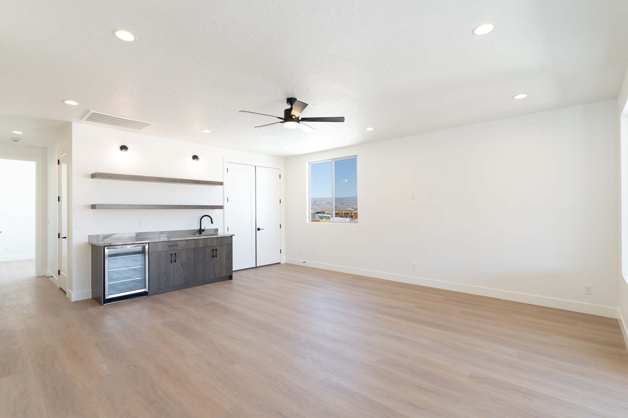 Rec Room & Wet Bar | Santa Barbara II at SUNSET SERIES at DESERT COLOR in St. George, UT by Cole West