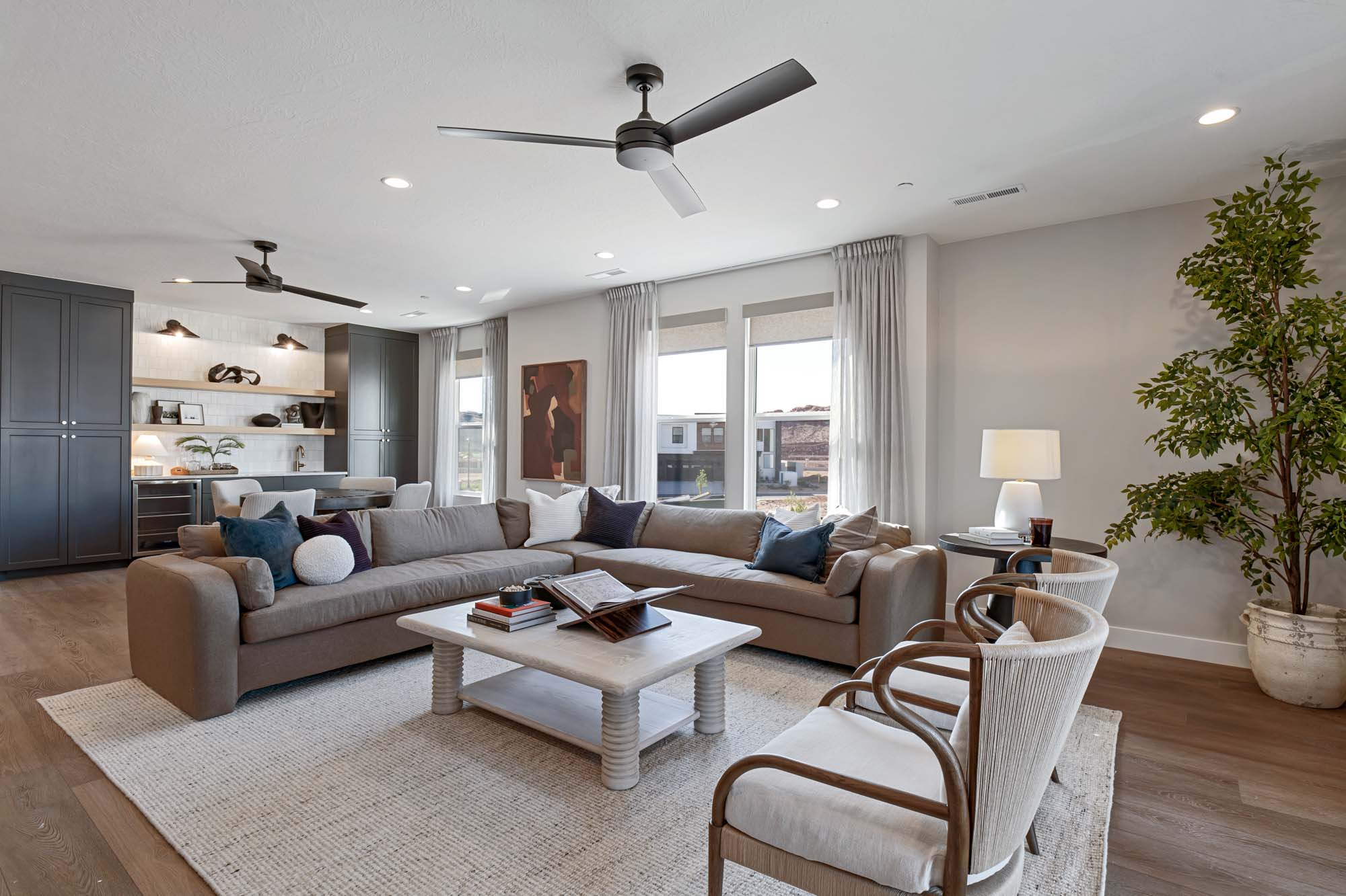 Living Room | Grand Cayman at ISLE in Washington, UT by Cole West