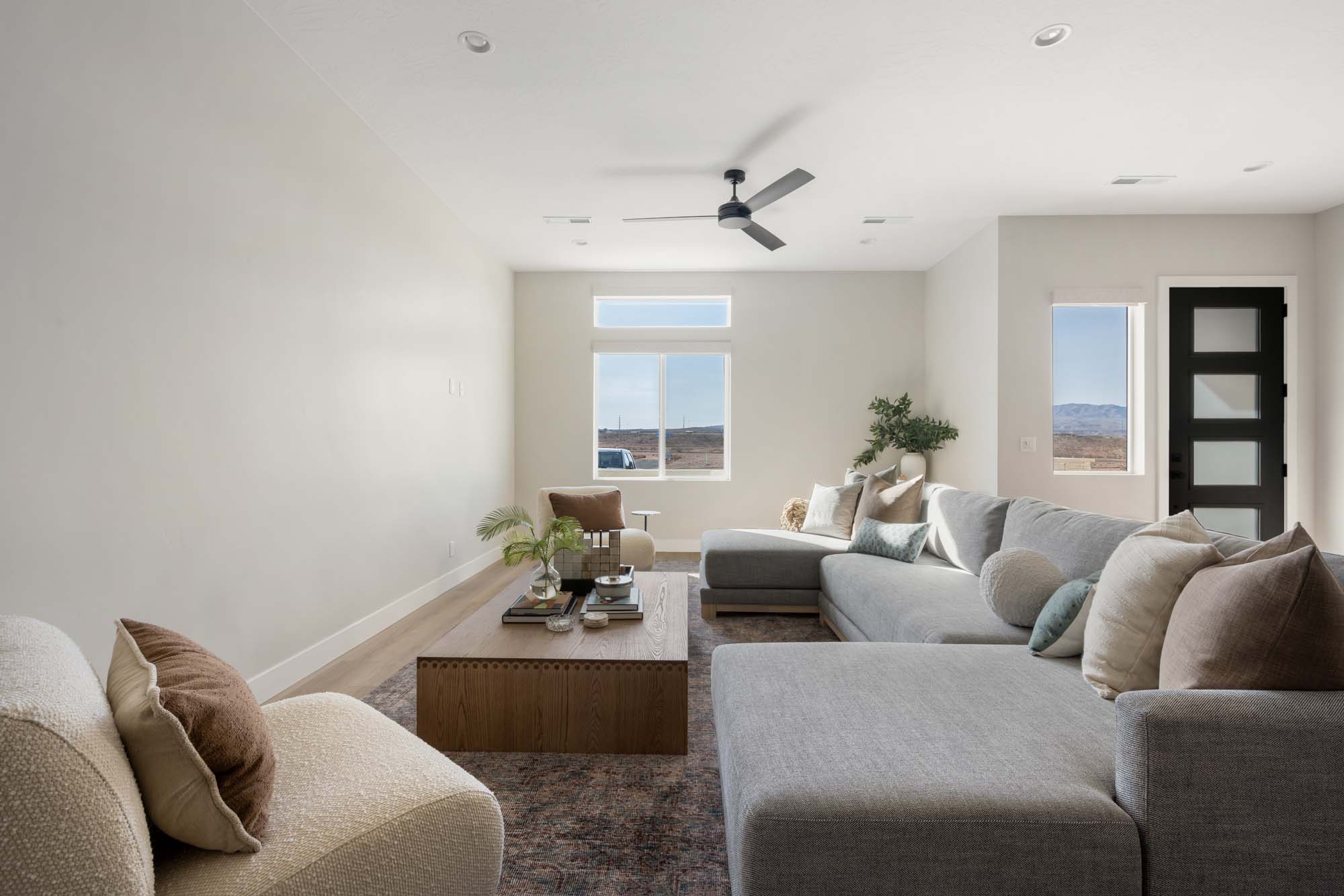 Living Room | Pacific Sands at SUNSET SERIES at DESERT COLOR in St. George, UT by Cole West
