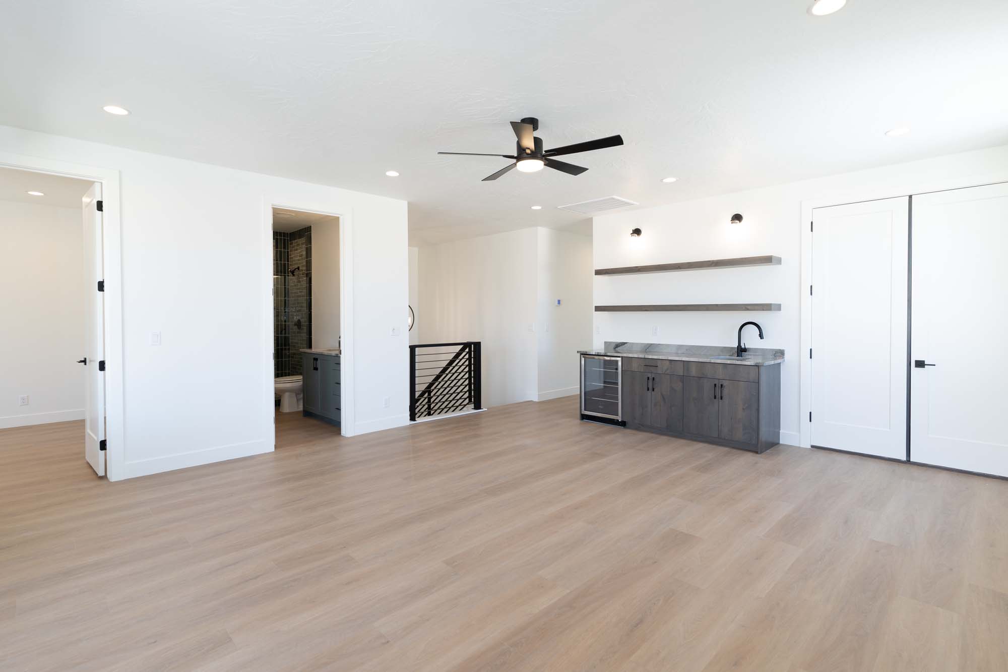 Rec Room & Wet Bar | Santa Barbara II at SUNSET SERIES at DESERT COLOR in St. George, UT by Cole West