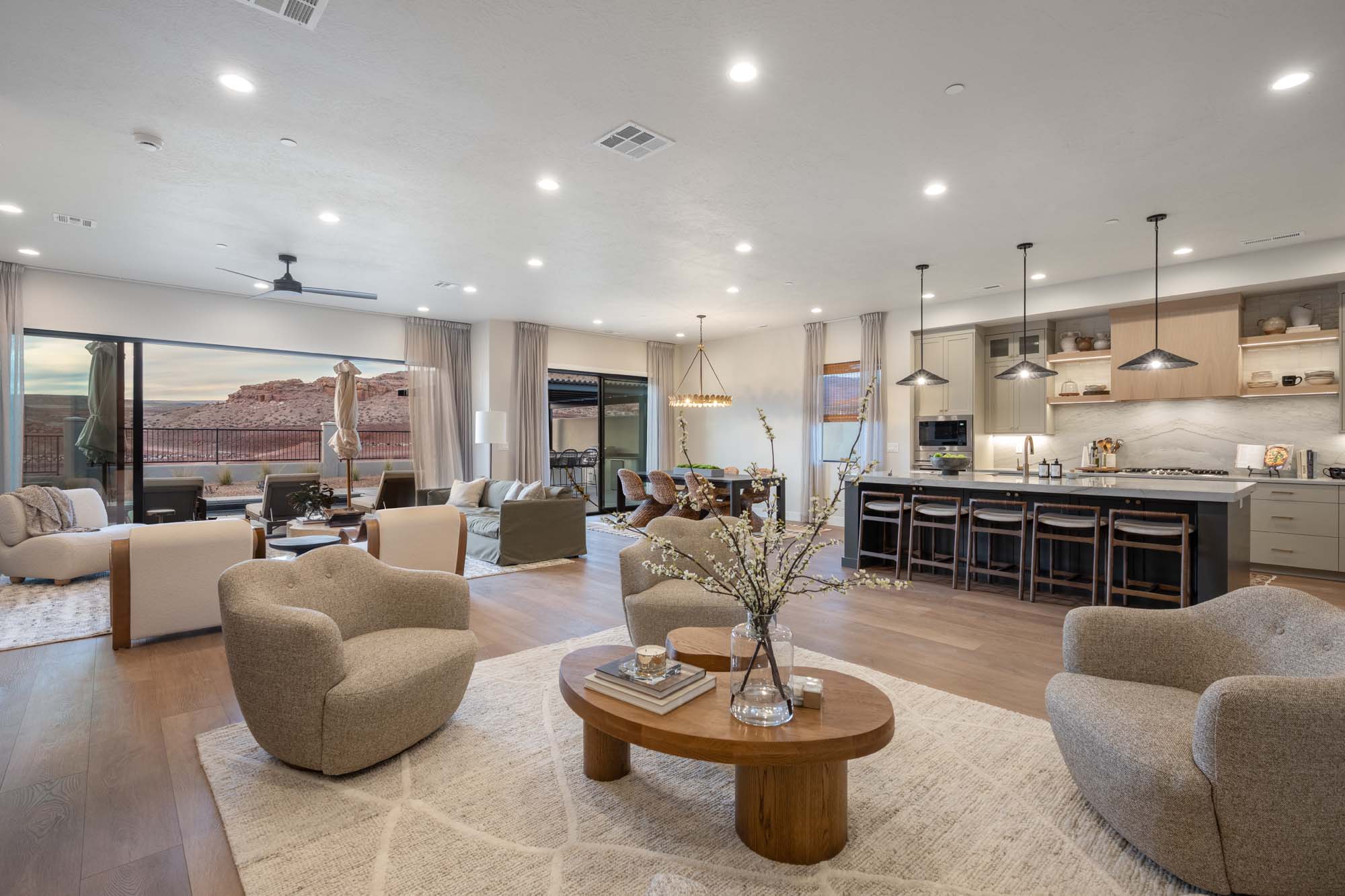 Living Room | Trinidad at ISLE in Washington, UT by Cole West