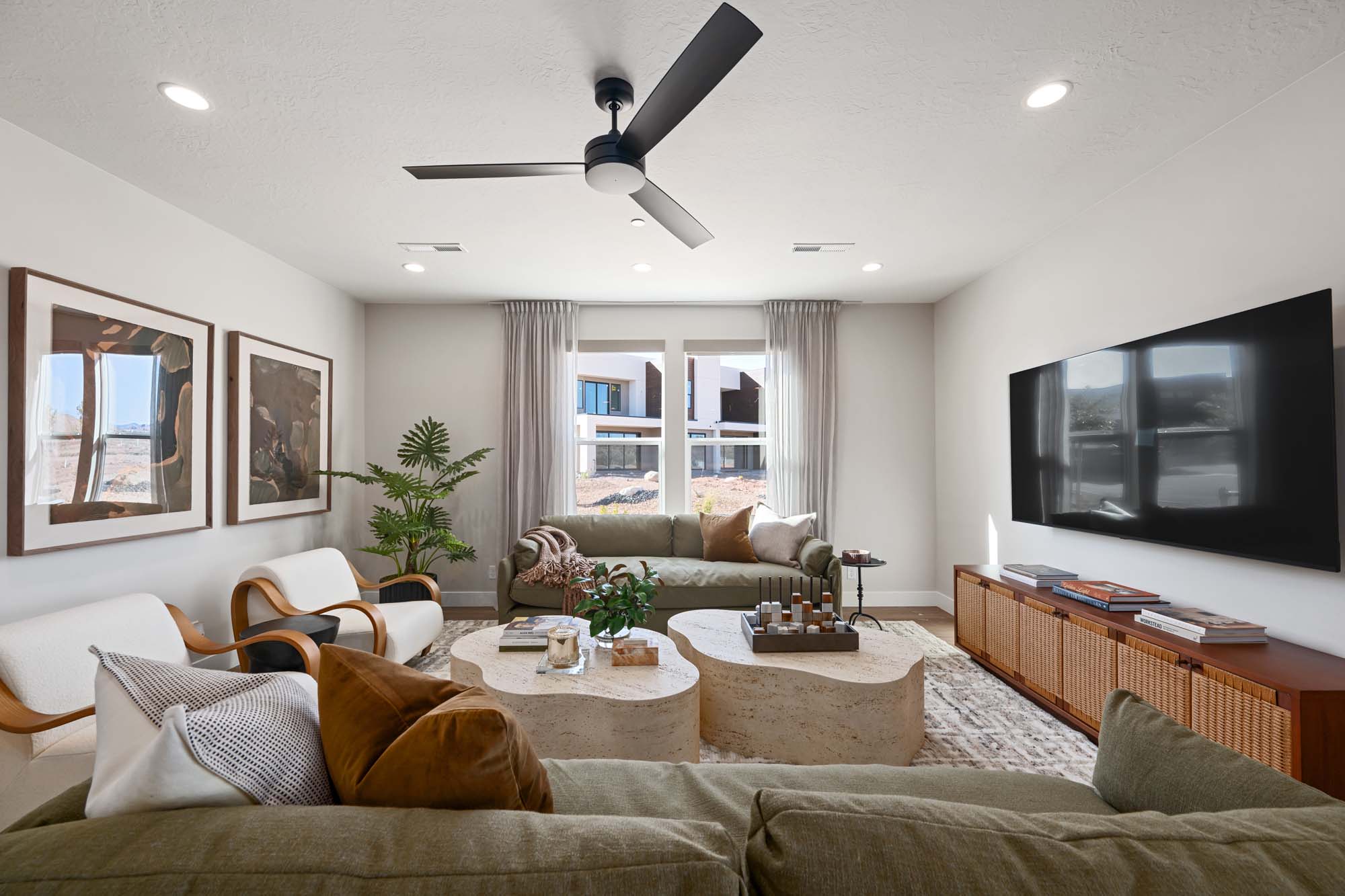 Living Room | Grand Cayman at ISLE in Washington, UT by Cole West
