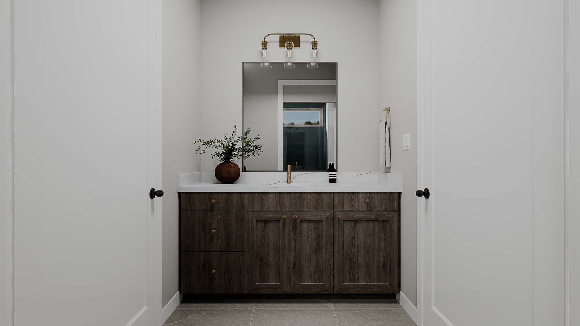 Owner's Suite Bathroom | Mesa II at CIELO in Washington, UT by Cole West
