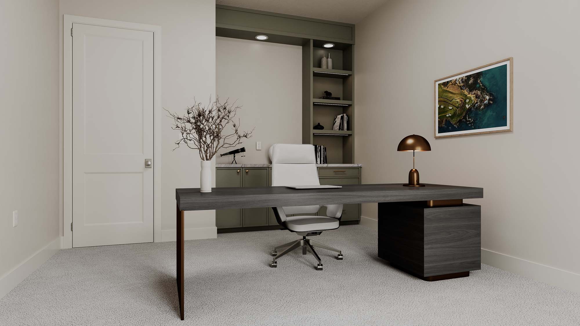 Office | Cypress Point at THE CLUB in Washington, UT by Cole West