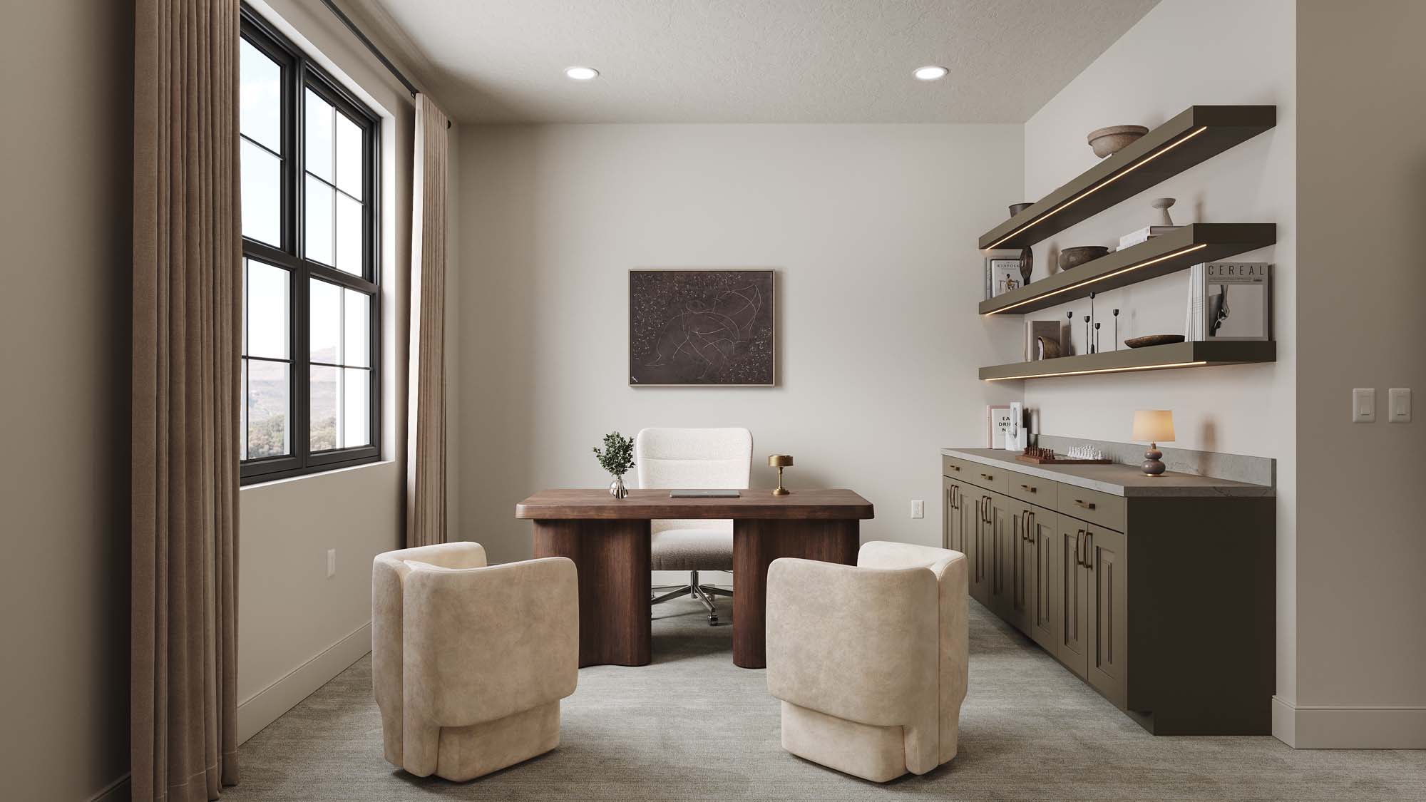 Office | Pinehurst at THE CLUB in Washington, UT by Cole West
