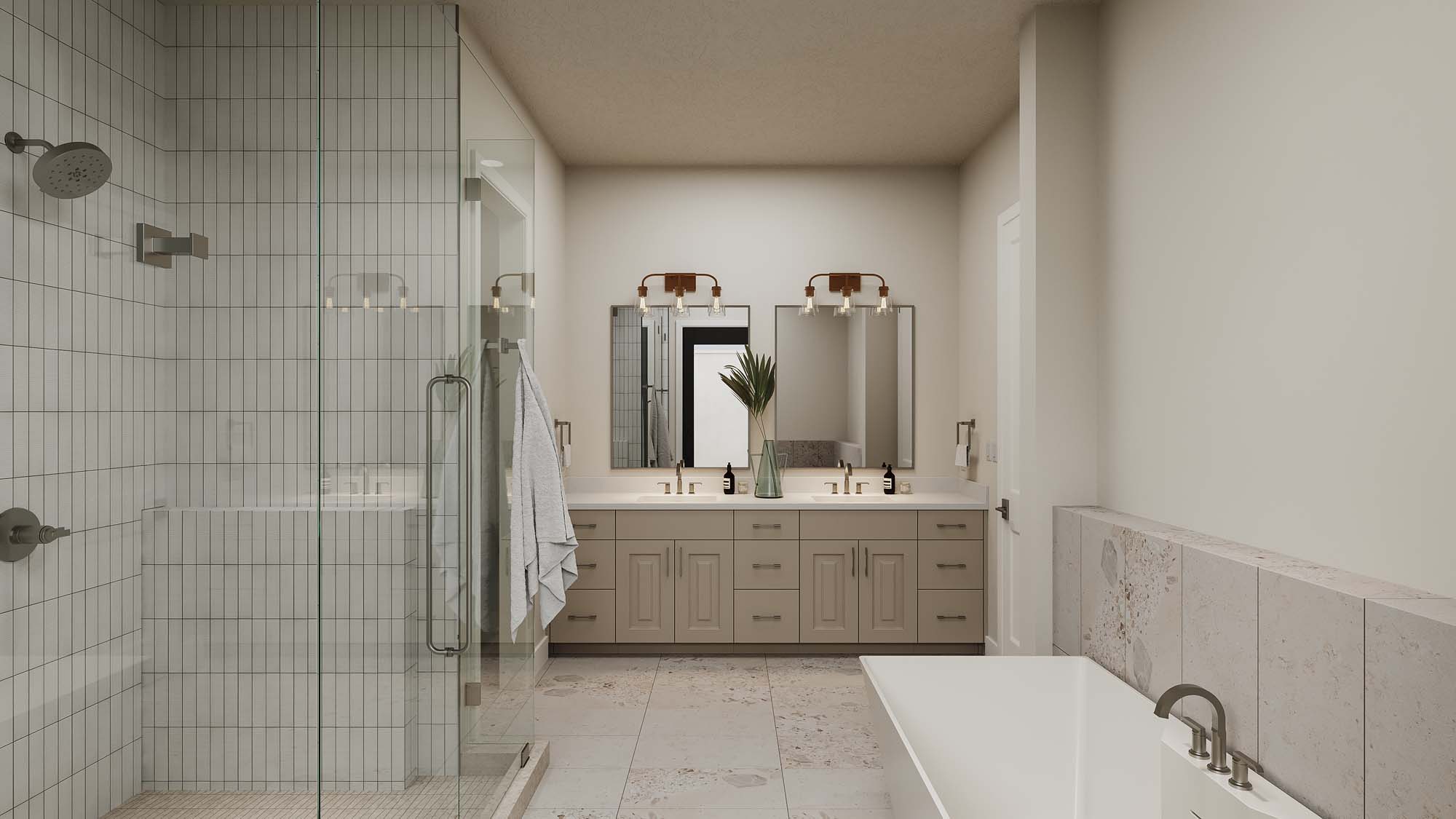 Owner's Suite Bathroom | Augusta at THE CLUB in Washington, UT by Cole West