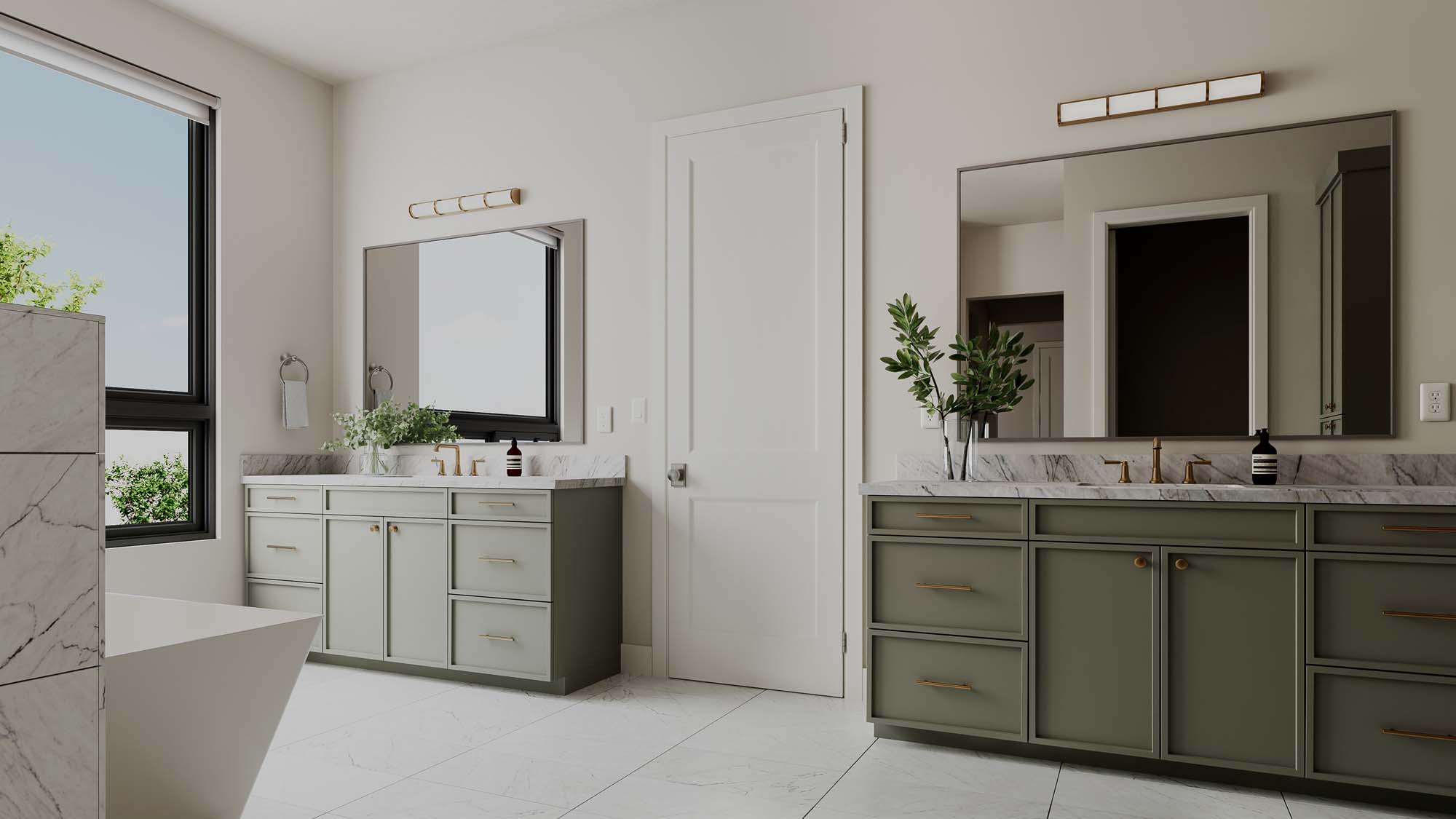 Owner's Suite Bathroom | Cypress Point at THE CLUB in Washington, UT by Cole West