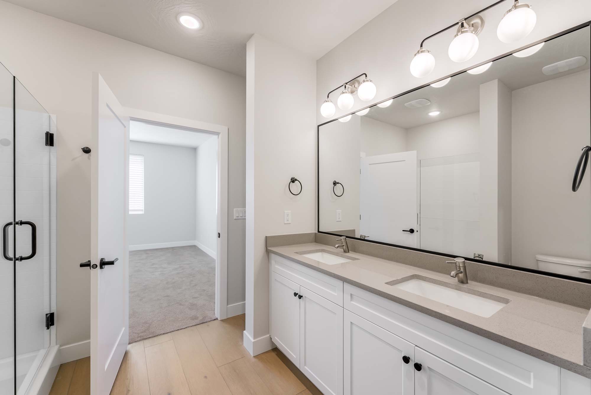 Owner's Suite Bathroom | Daybreak at RISE in Washington, UT by Cole West