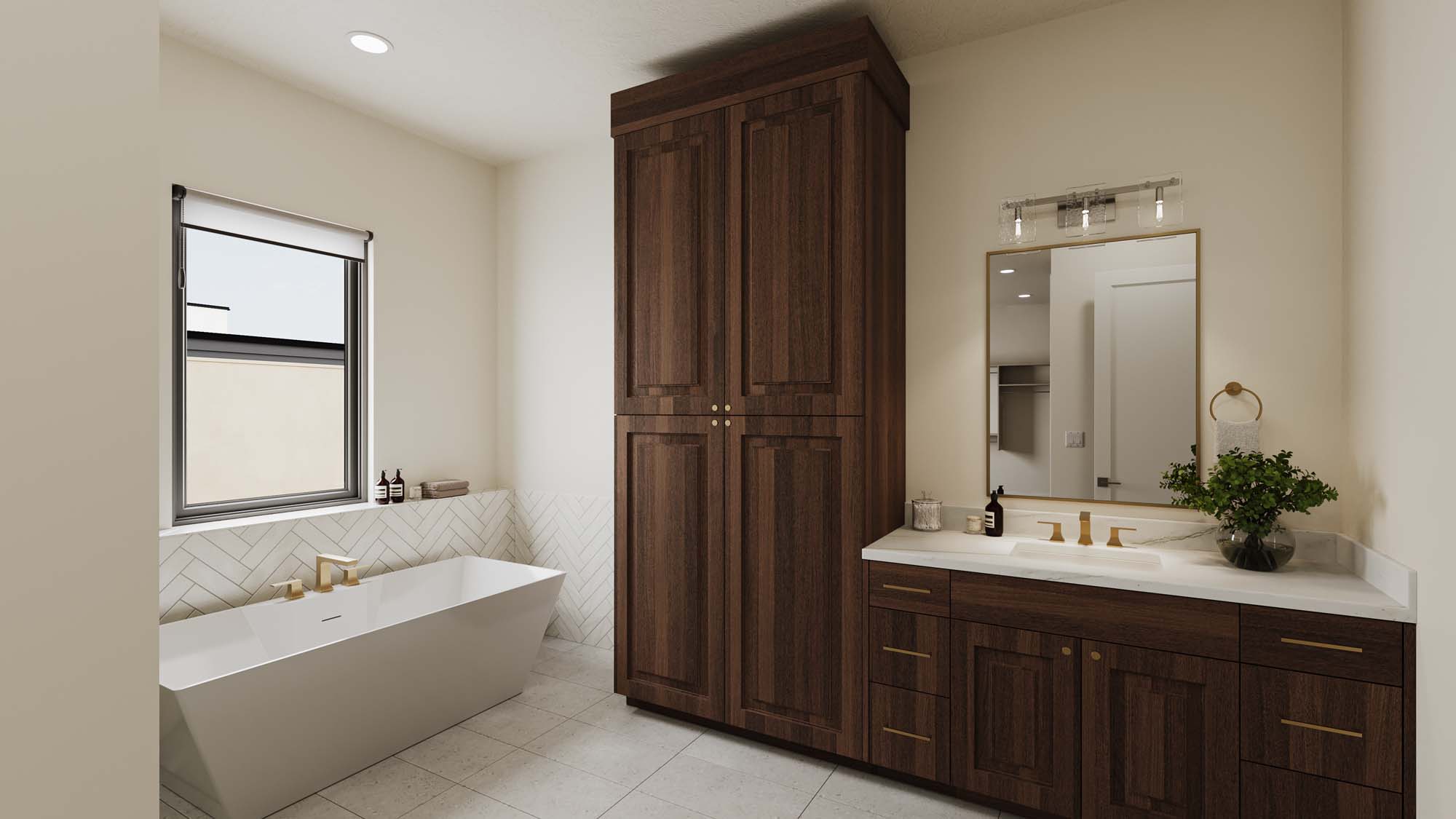 Owner's Suite Bathroom | Riviera at THE CLUB in Washington, UT by Cole West