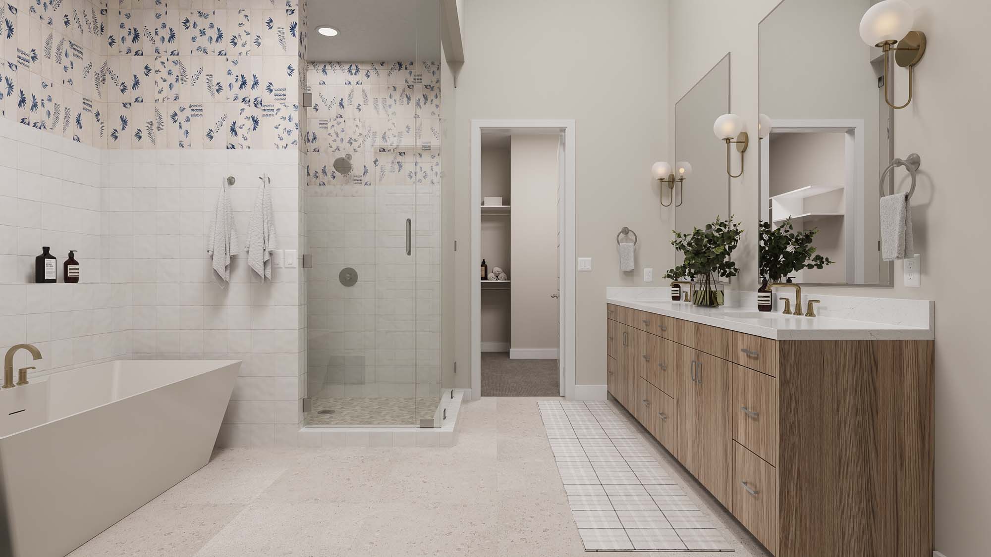 Owner's Suite Bathroom | Millbrook at THE CLUB in Washington, UT by Cole West