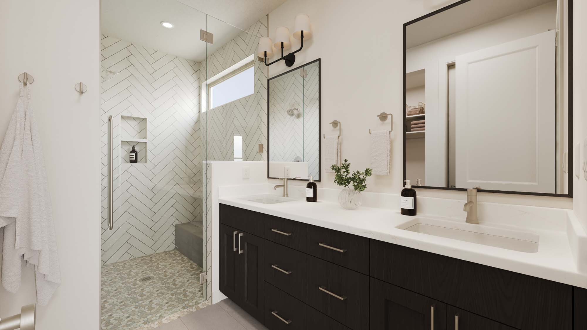 Owner's Suite Bathroom | Sonoran II at CIELO in Washington, UT by Cole West