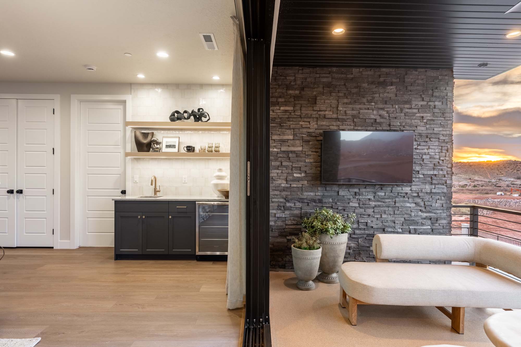 Patio | Trinidad at ISLE in Washington, UT by Cole West