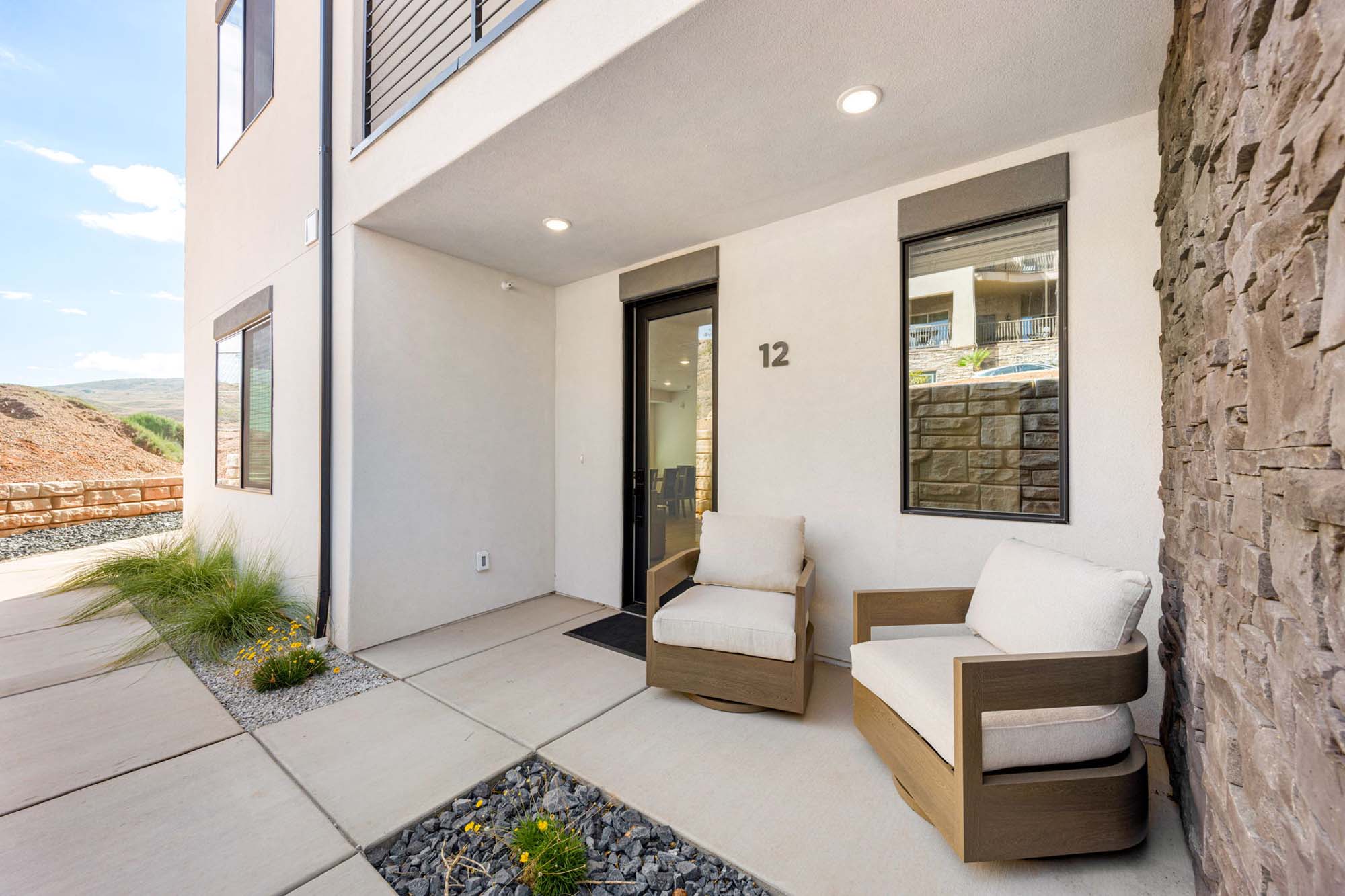 Patio | The Lofts 5 Bedroom at TERRA in Hurricane, UT by Cole West