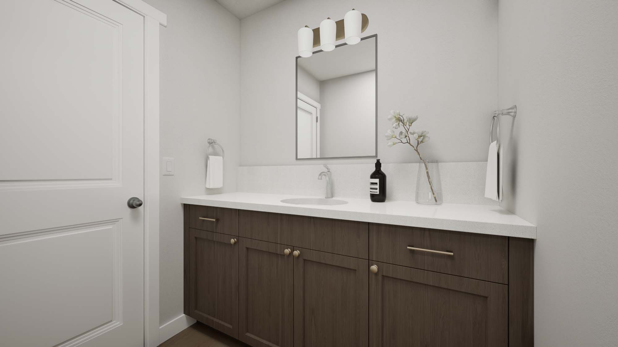 Powder Room | Quartz II at SaltRock in Syracuse, UT by Cole West