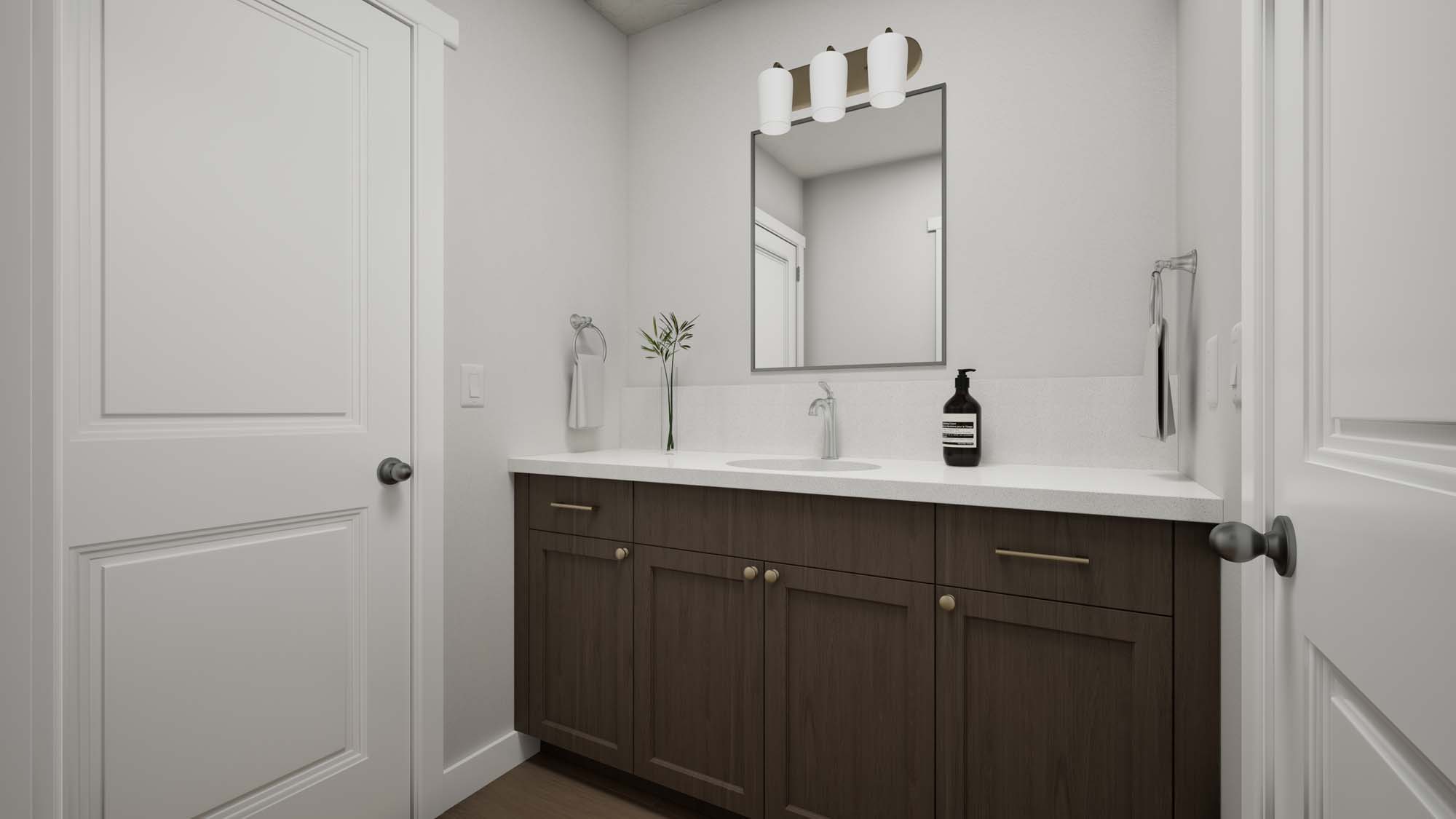 Powder Room | Quartz IV at SaltRock in Syracuse, UT by Cole West
