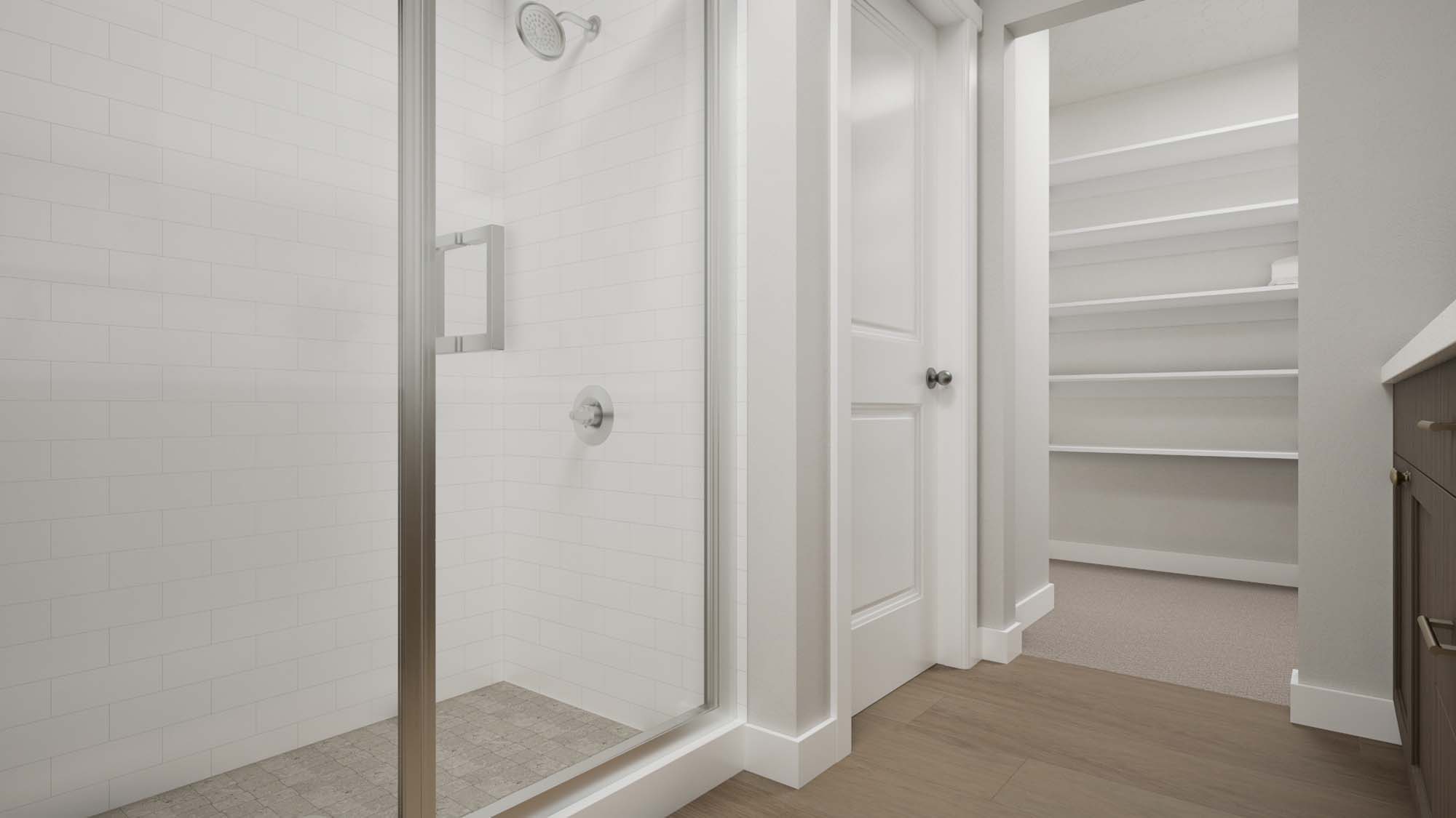 Primary Bathroom | Quartz I at SaltRock in Syracuse, UT by Cole West