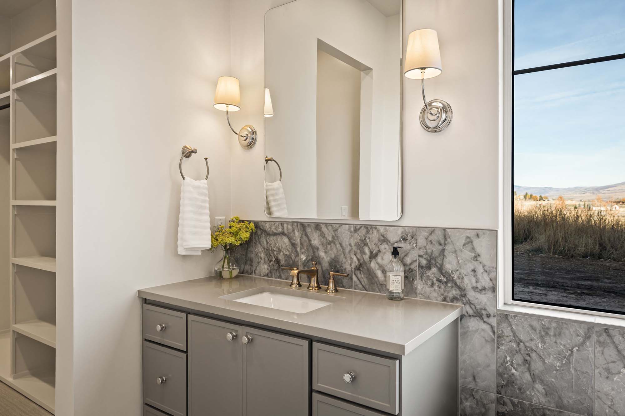Primary Bathroom | 4400 Plan at SAGE in Huntsville, UT by Cole West