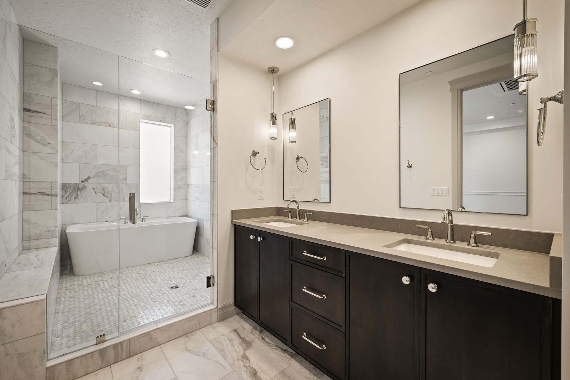 Primary Bathroom | Franklin C at theIRIS in Salt Lake City, UT by Cole West
