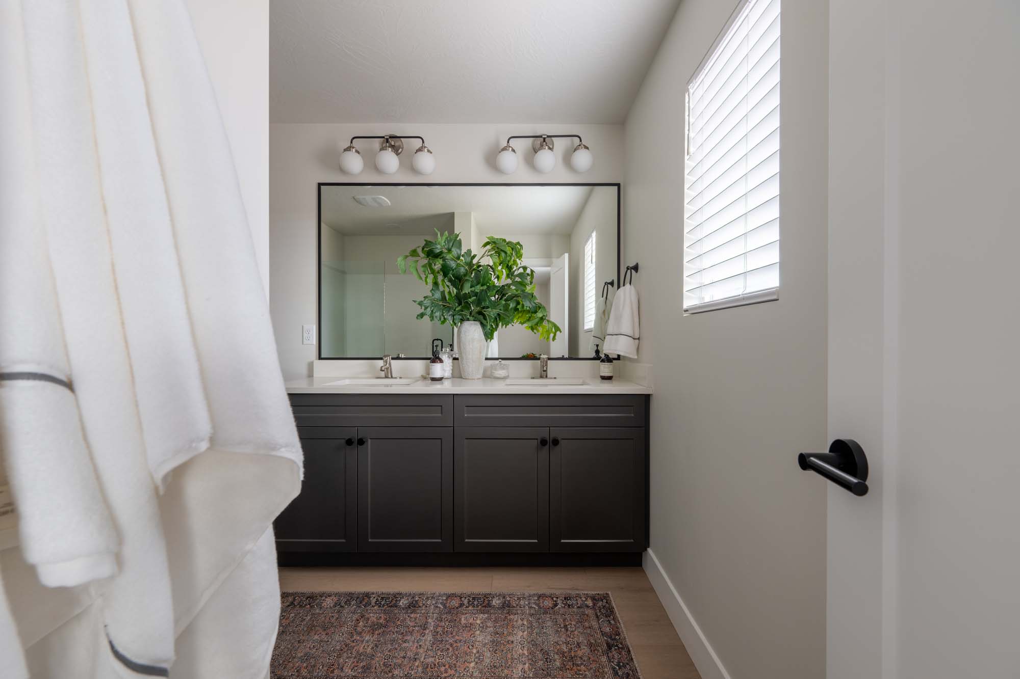Primary Bathroom | Sunrise at RISE in Washington, UT by Cole West