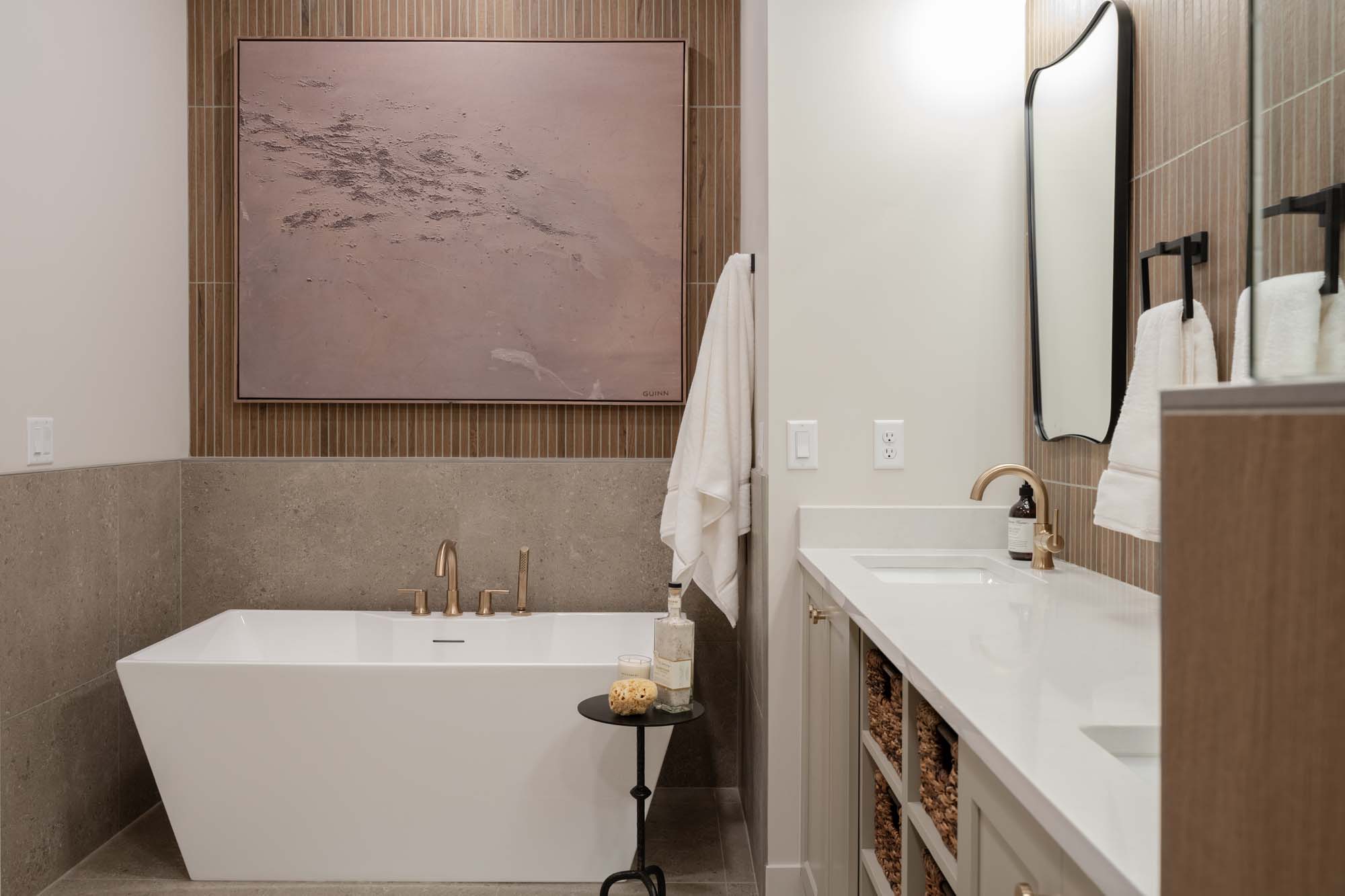 Primary Bathroom | Trinidad at ISLE in Washington, UT by Cole West